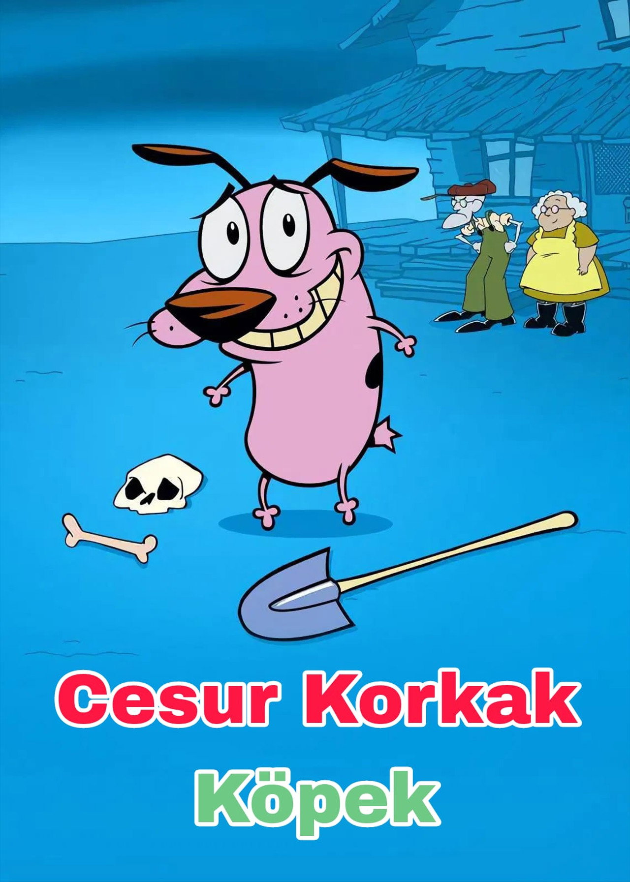 Cesur Korkak Köpek posteri