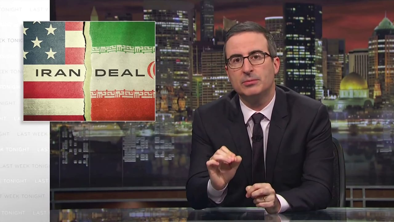 Last Week Tonight with John Oliver - Season 5 Episode 9 : Iran Deal