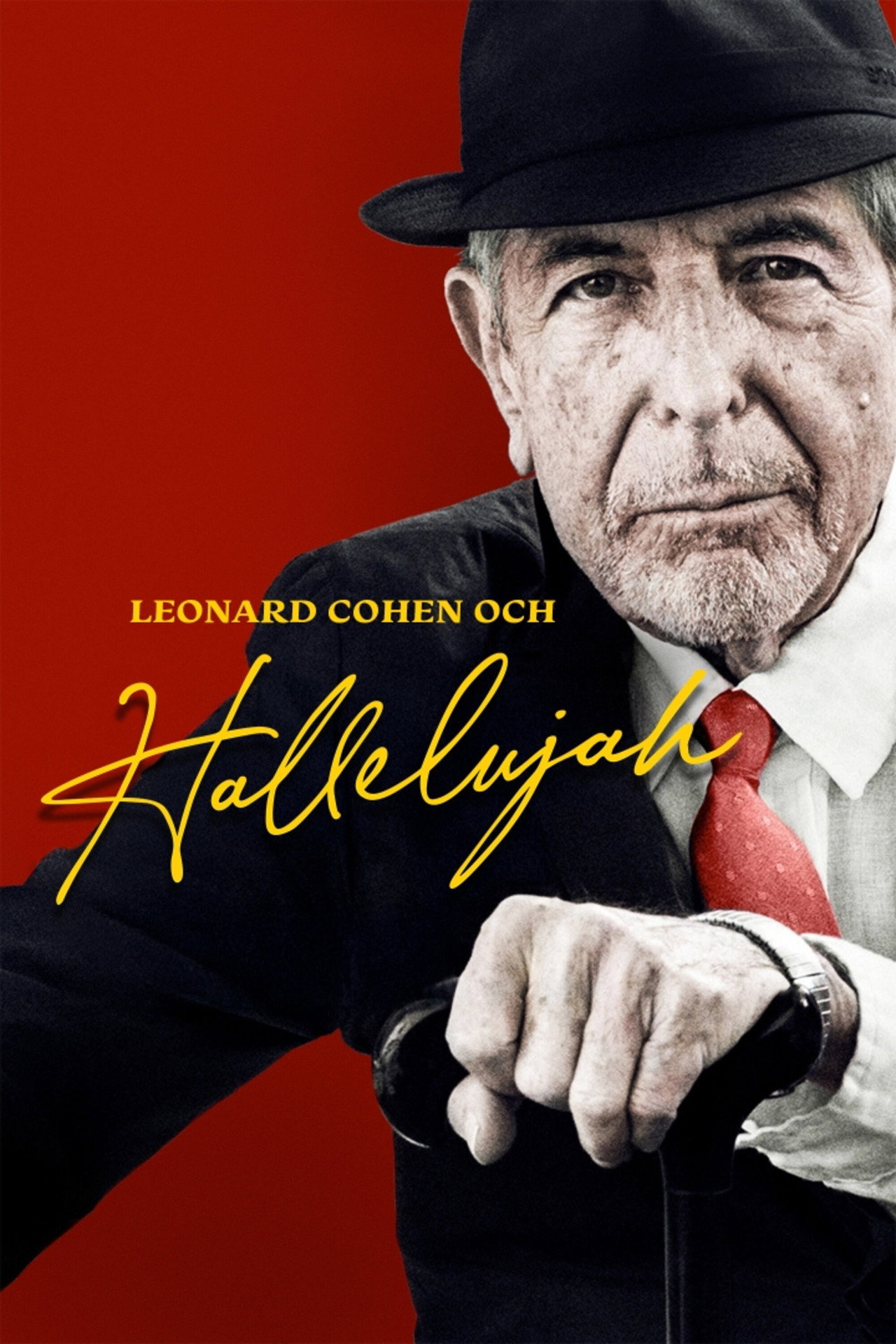 Leonard Cohen och Hallelujah filmaffisch