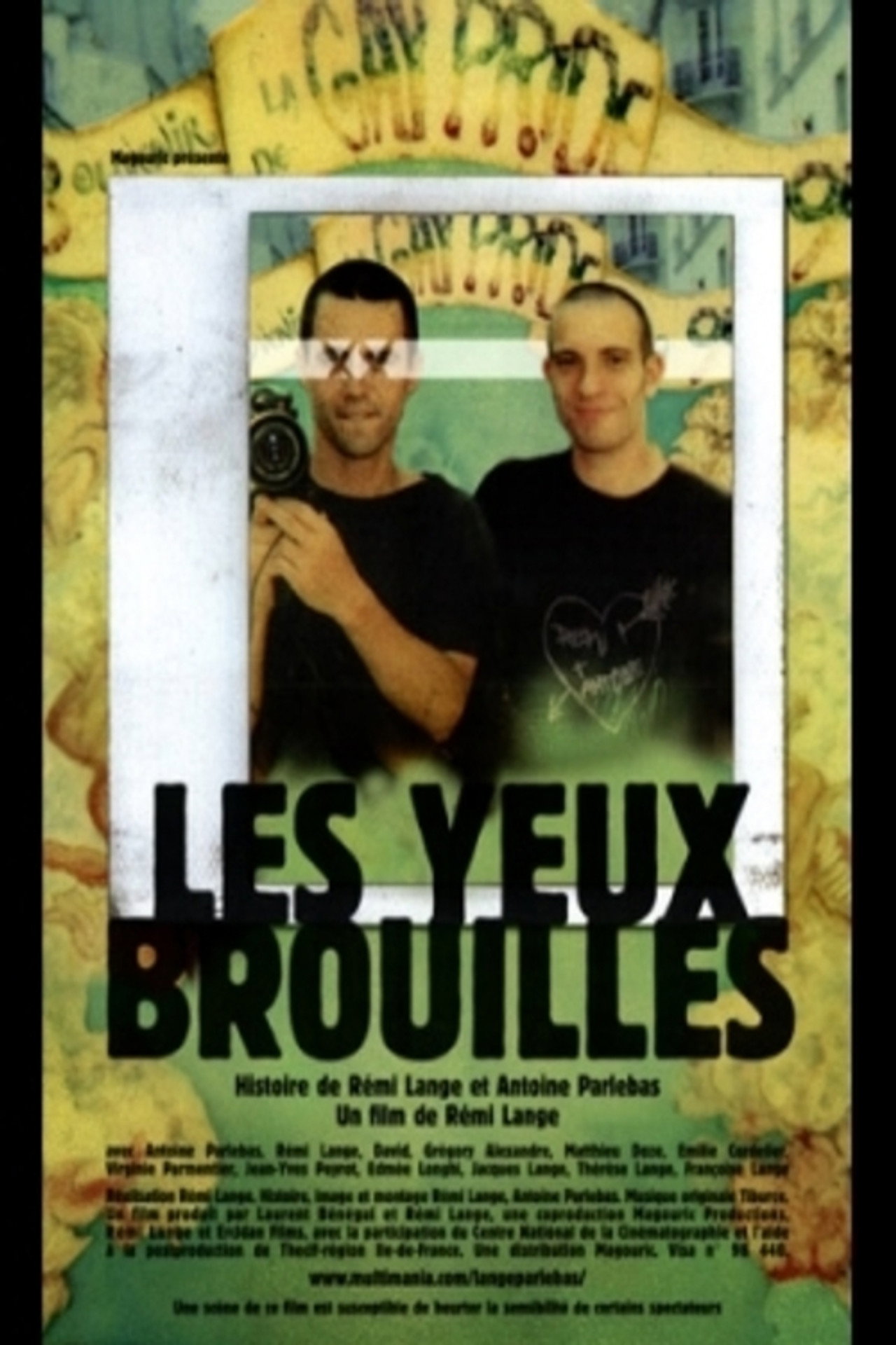 Les yeux brouillés filmaffisch