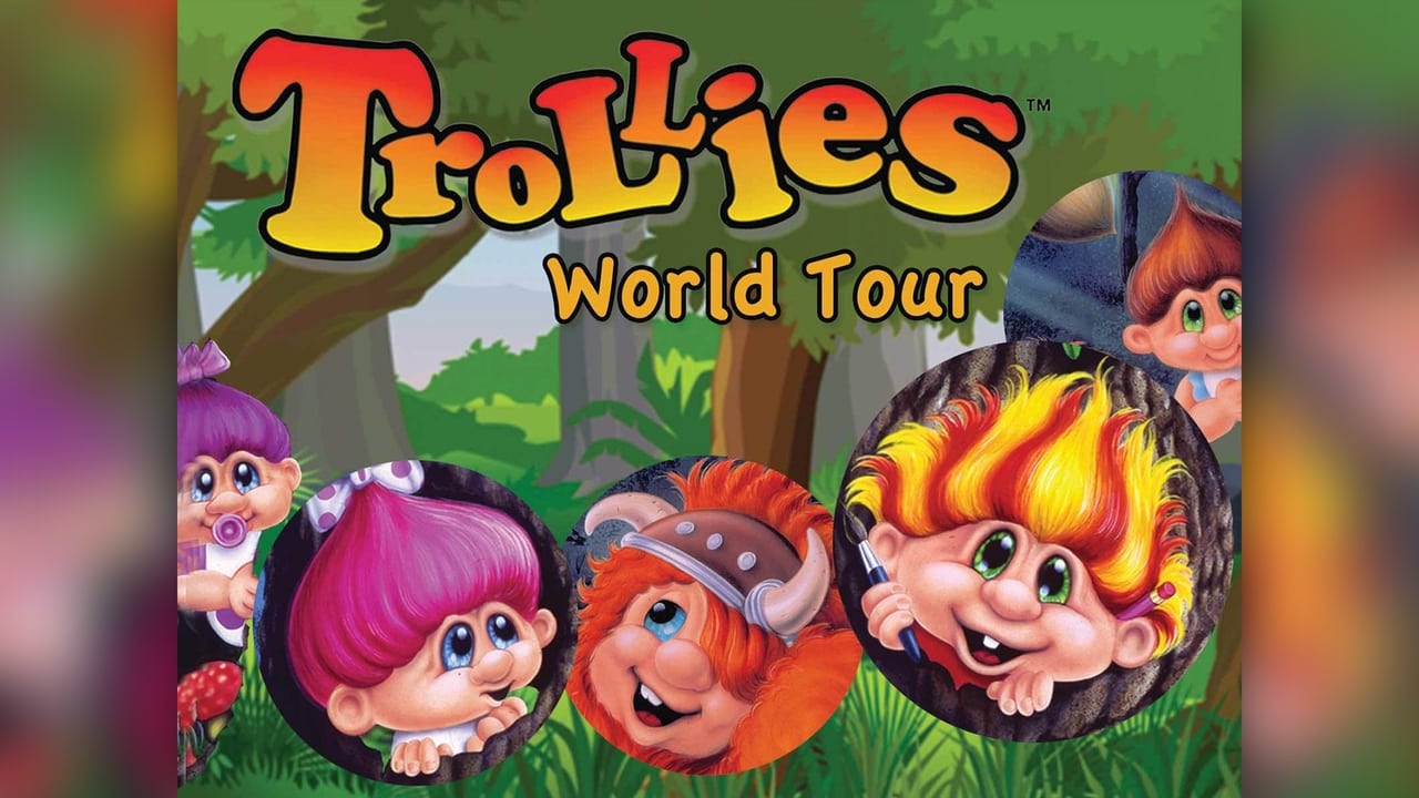 Trollies World Tour background