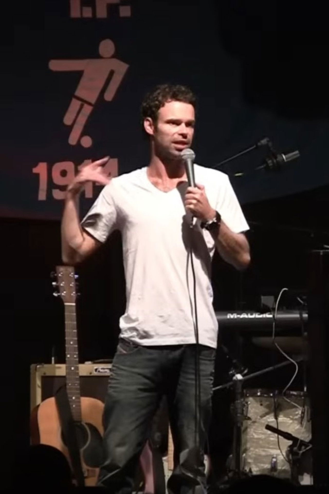 Mick Øgendahl - Bording IF 100 års jubilæum Show Backdrop