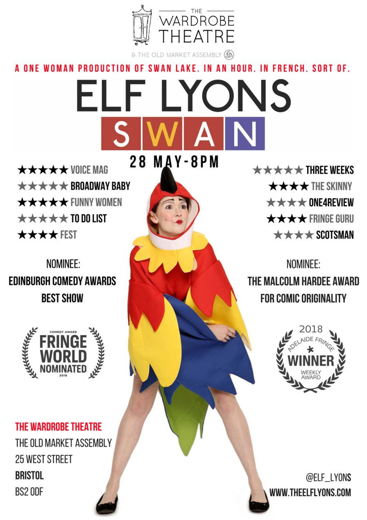Elf Lyons: Swan filmaffisch