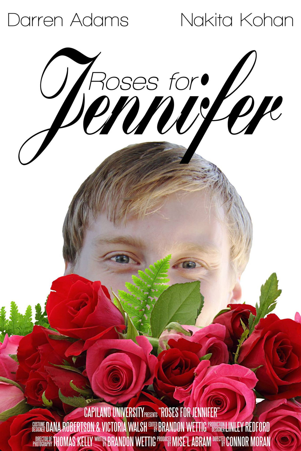 Roses For Jennifer Backdrop