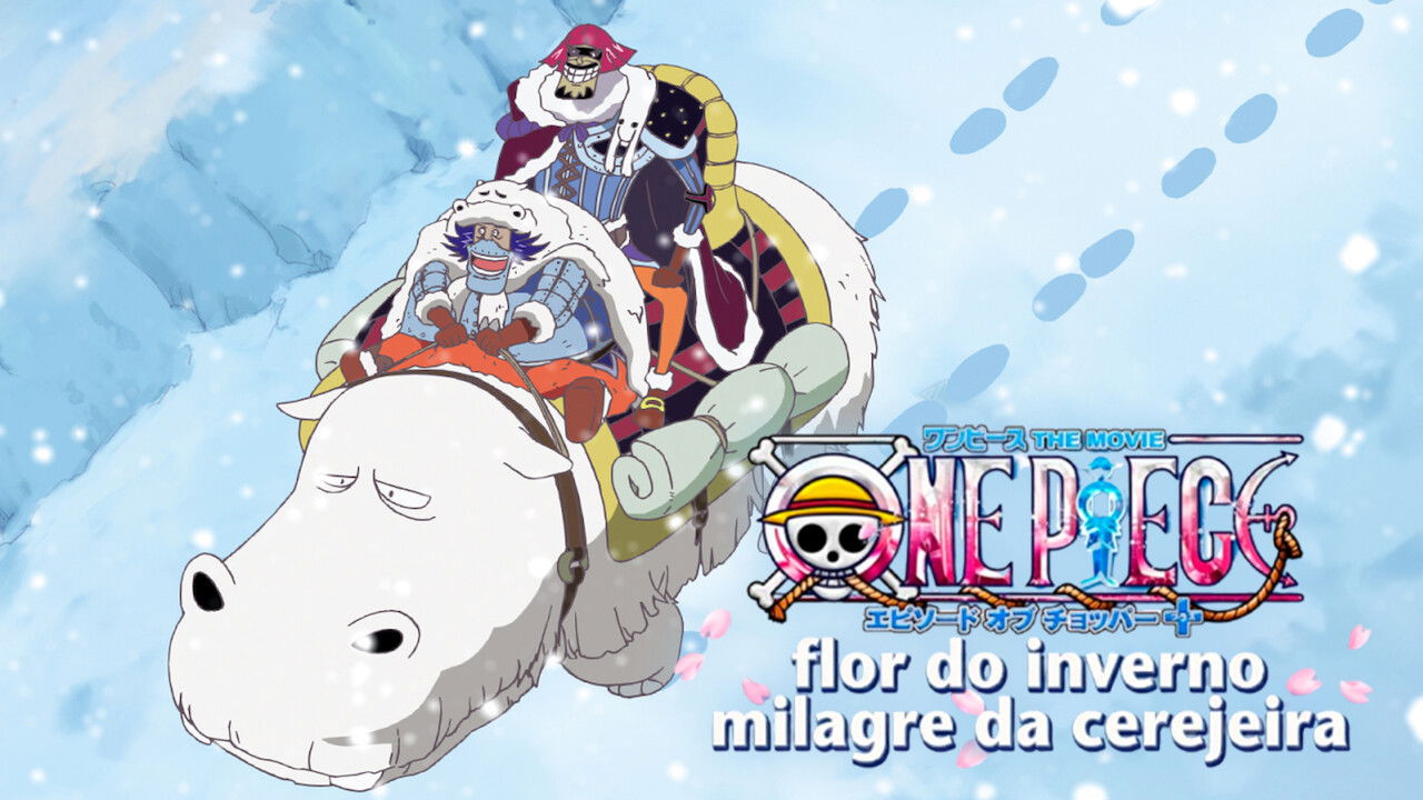 One Piece: Episode of Chopper Plus: Bloom in the Winter, Miracle Cherry Blossom backdrop