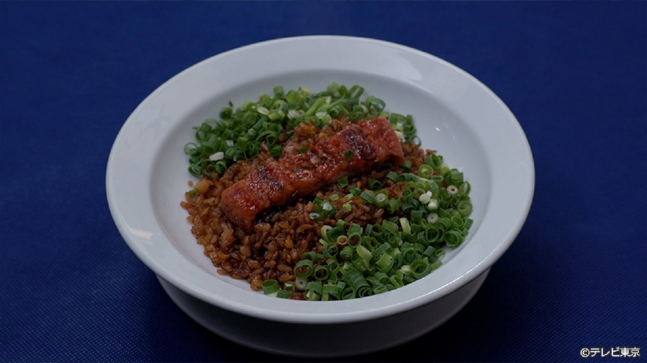 Eel Kabayaki Fried Rice with Spicy Oyster and Leeks of Shinmachi, Fuchu City, Tokyo