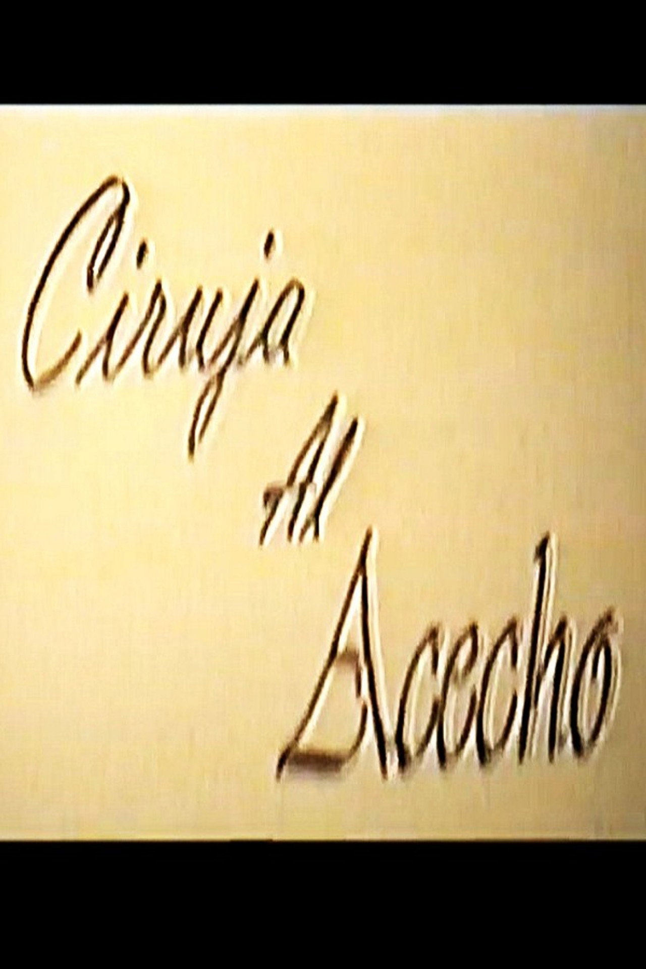 Ciruja al acecho