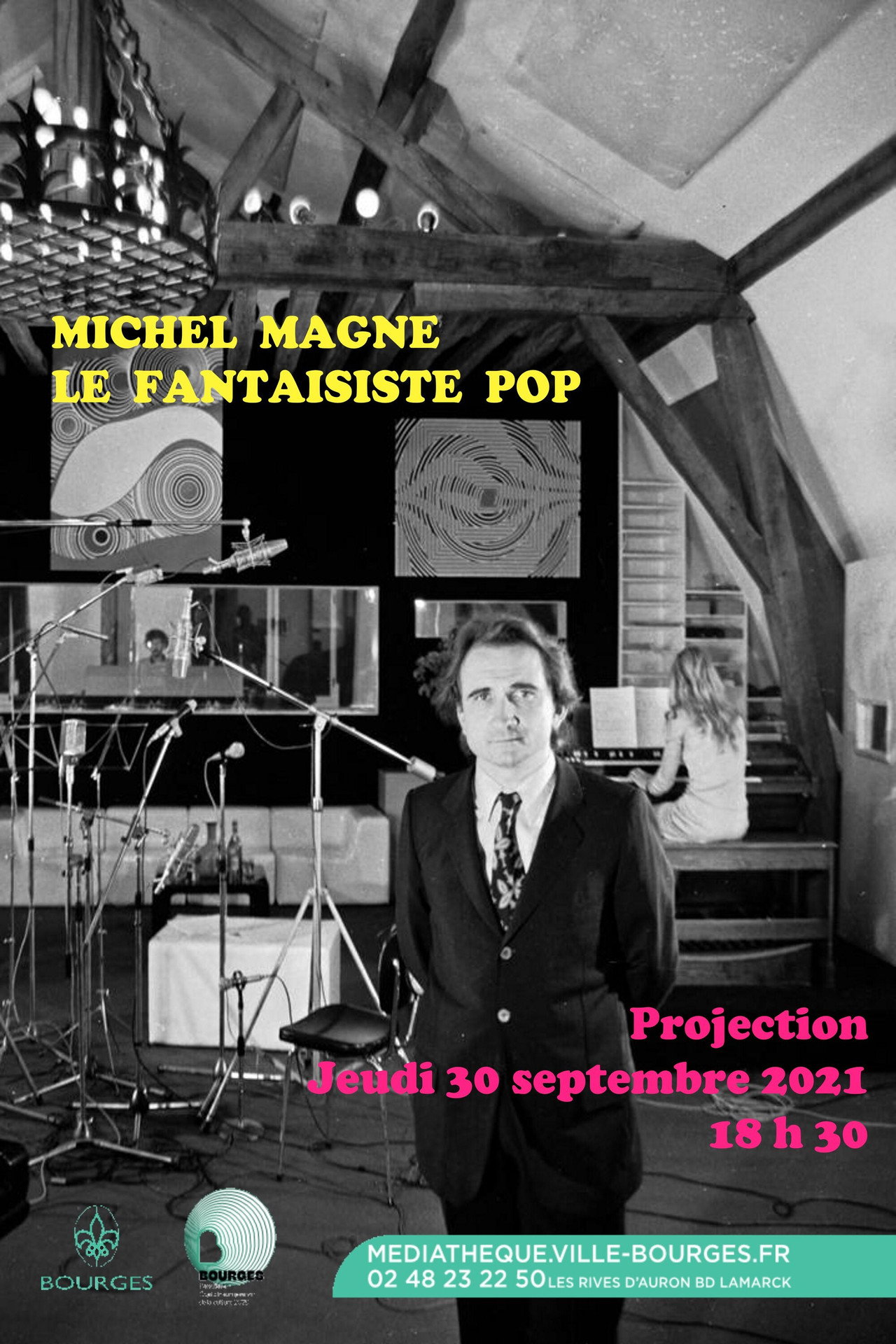 Michel Magne, le Fantaisiste Pop filmaffisch