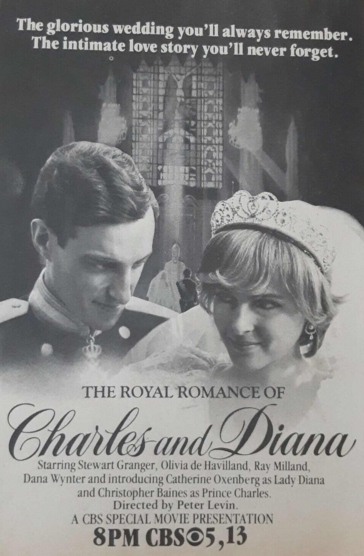 The Royal Romance of Charles and Diana Backdrop