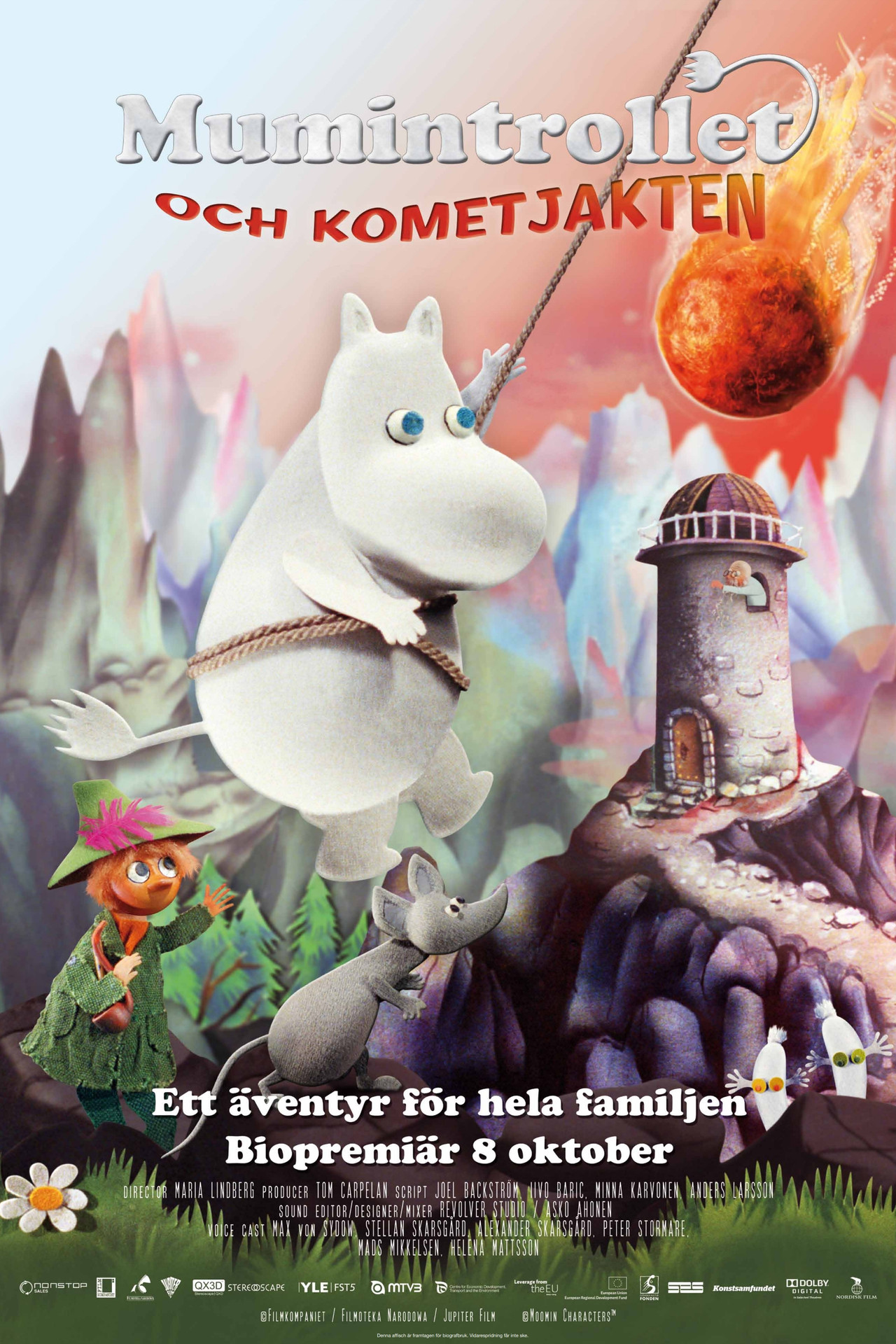 Mumintrollet och kometjakten filmaffisch