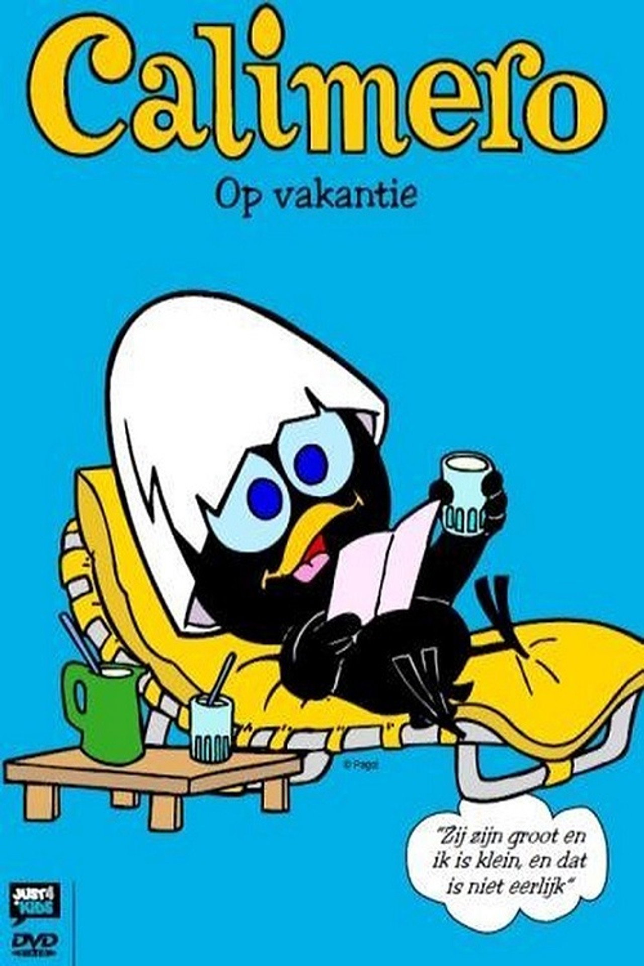 Calimero - Op Vakantie Backdrop