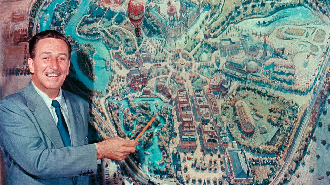 Disneyland Handcrafted backdrop