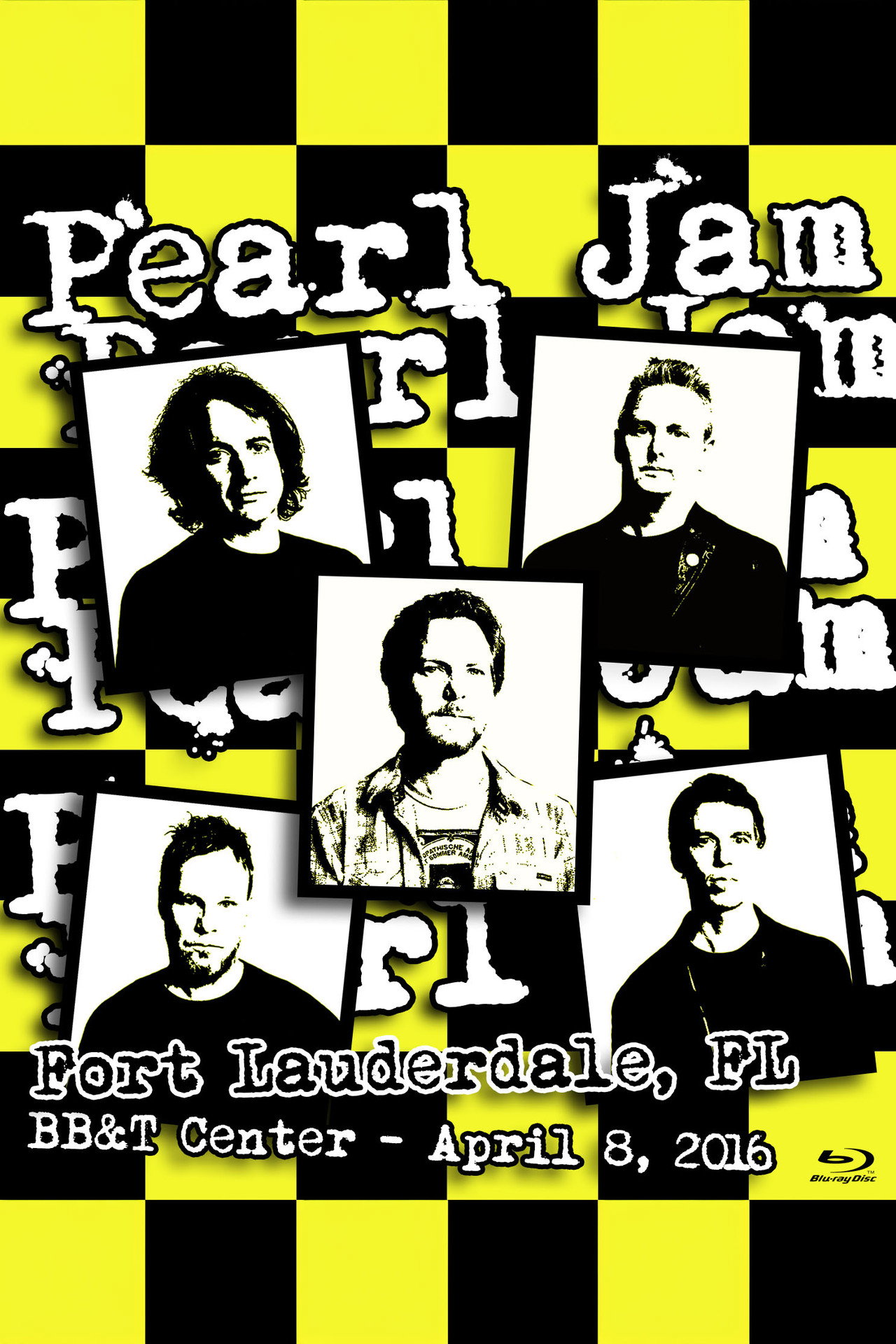 Pearl Jam: Fort Lauderdale 2016 Backdrop
