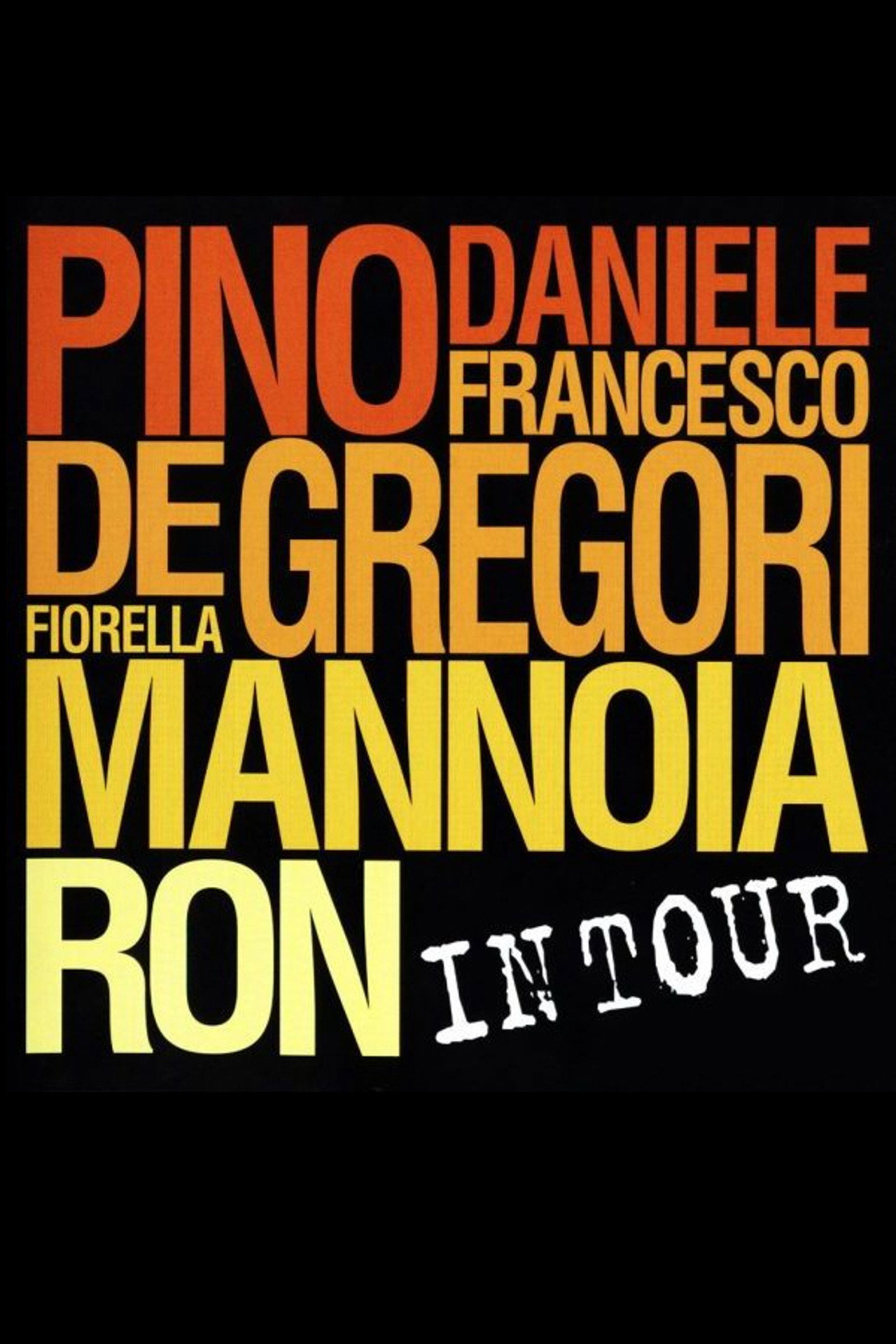 Pino Daniele, Francesco De Gregori, Fiorella Mannoia, Ron: In Tour filmaffisch