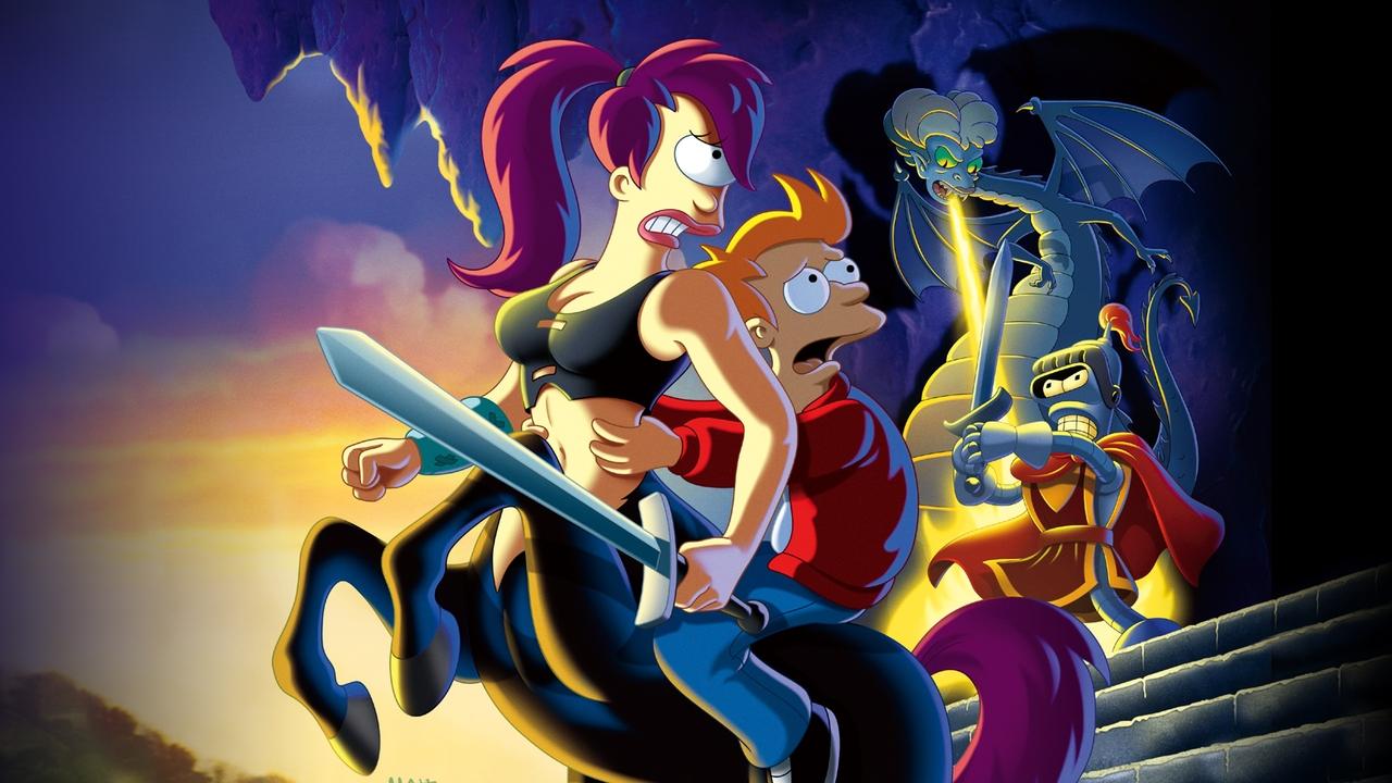 Scen från Futurama: Bender's Game