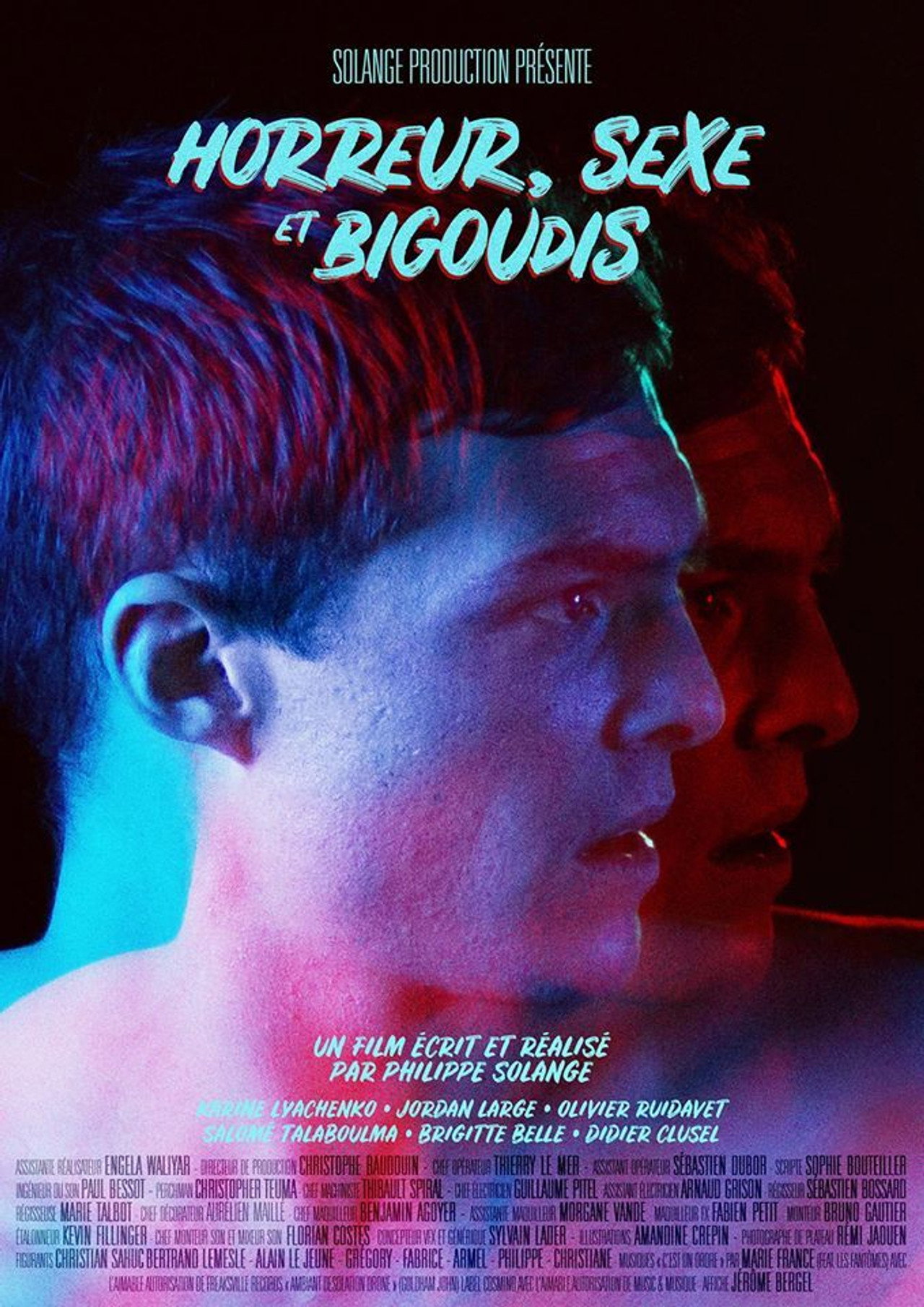 Horreur, sexe et bigoudis filmaffisch