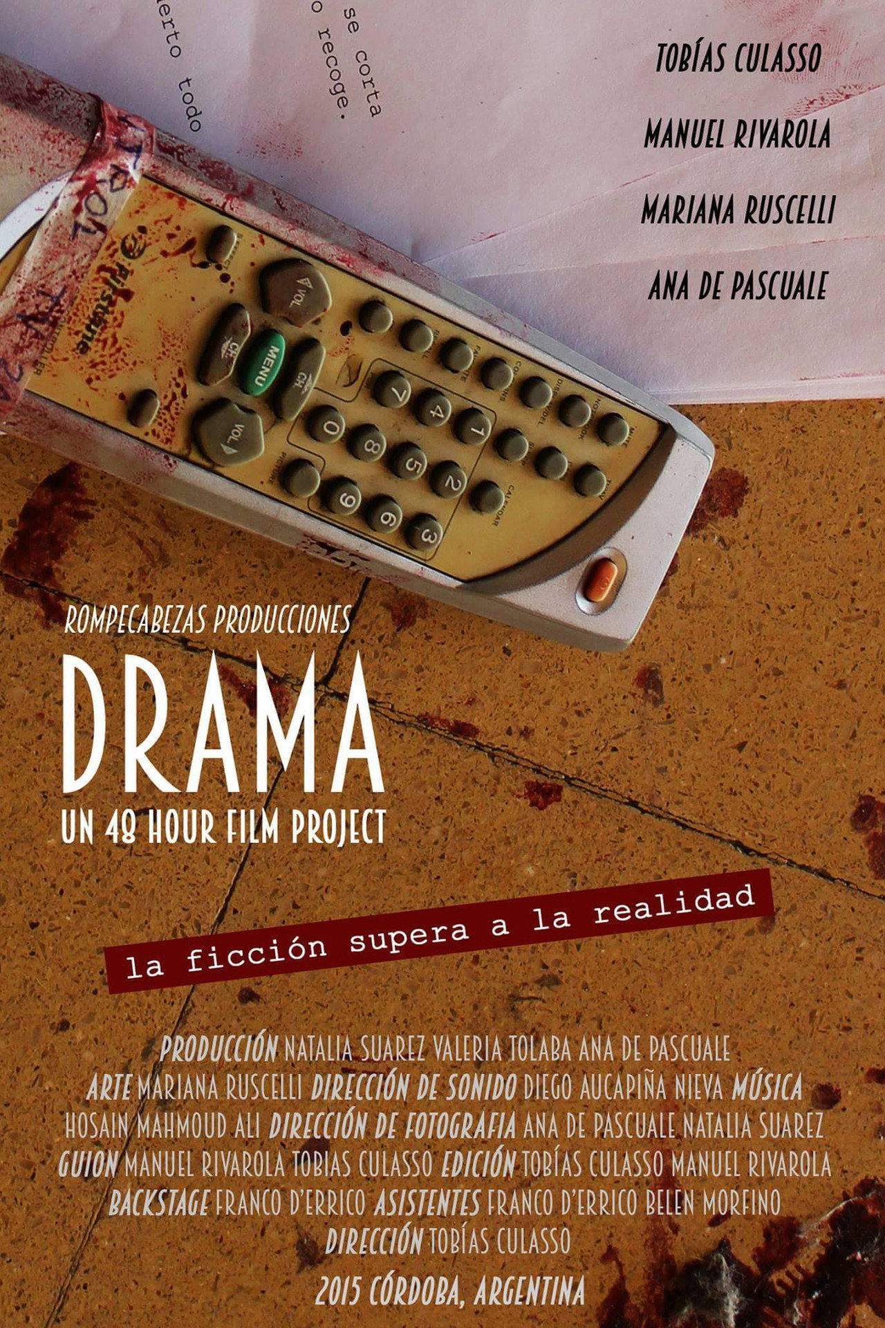 Drama filmaffisch
