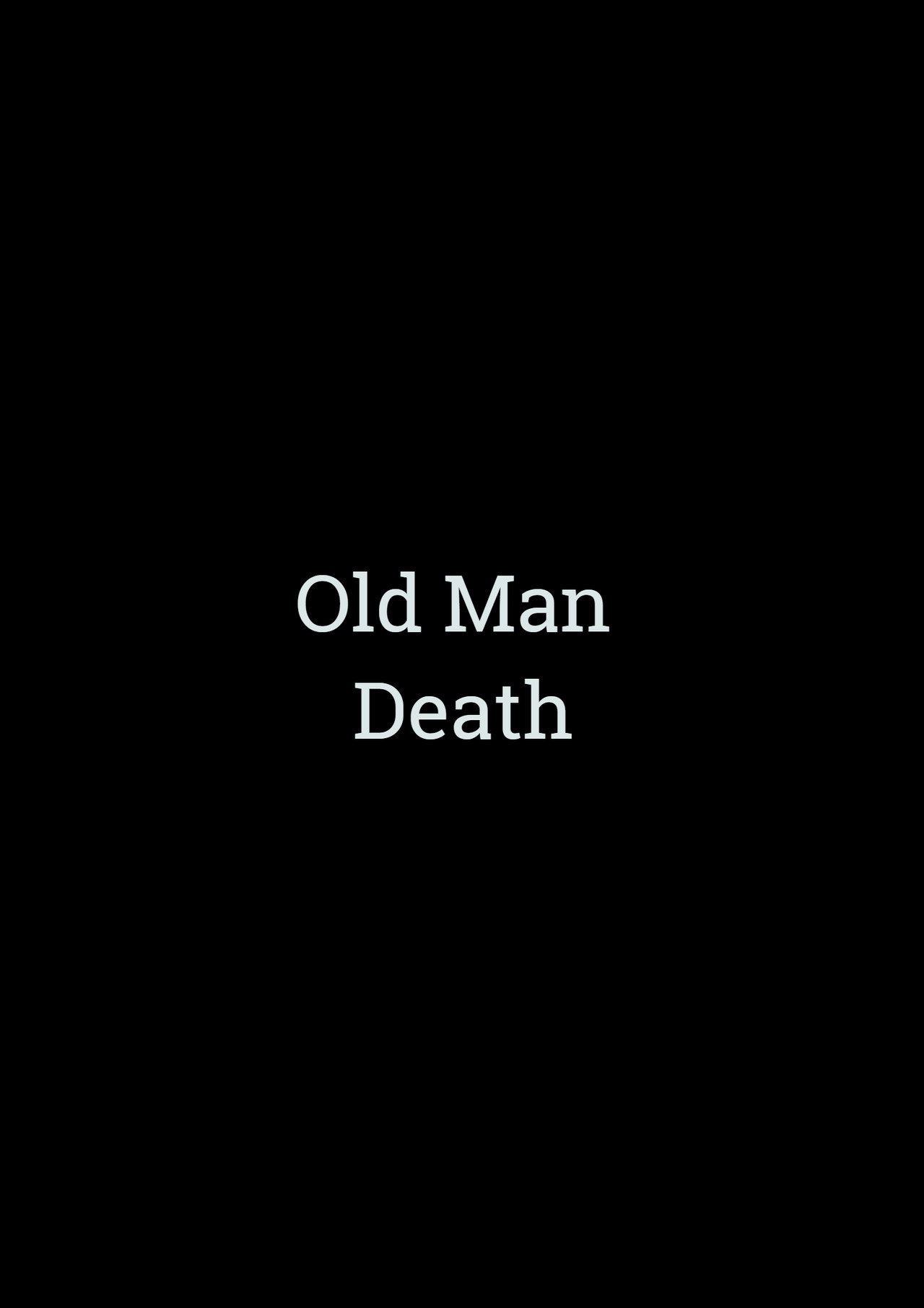 Old Man Death Backdrop