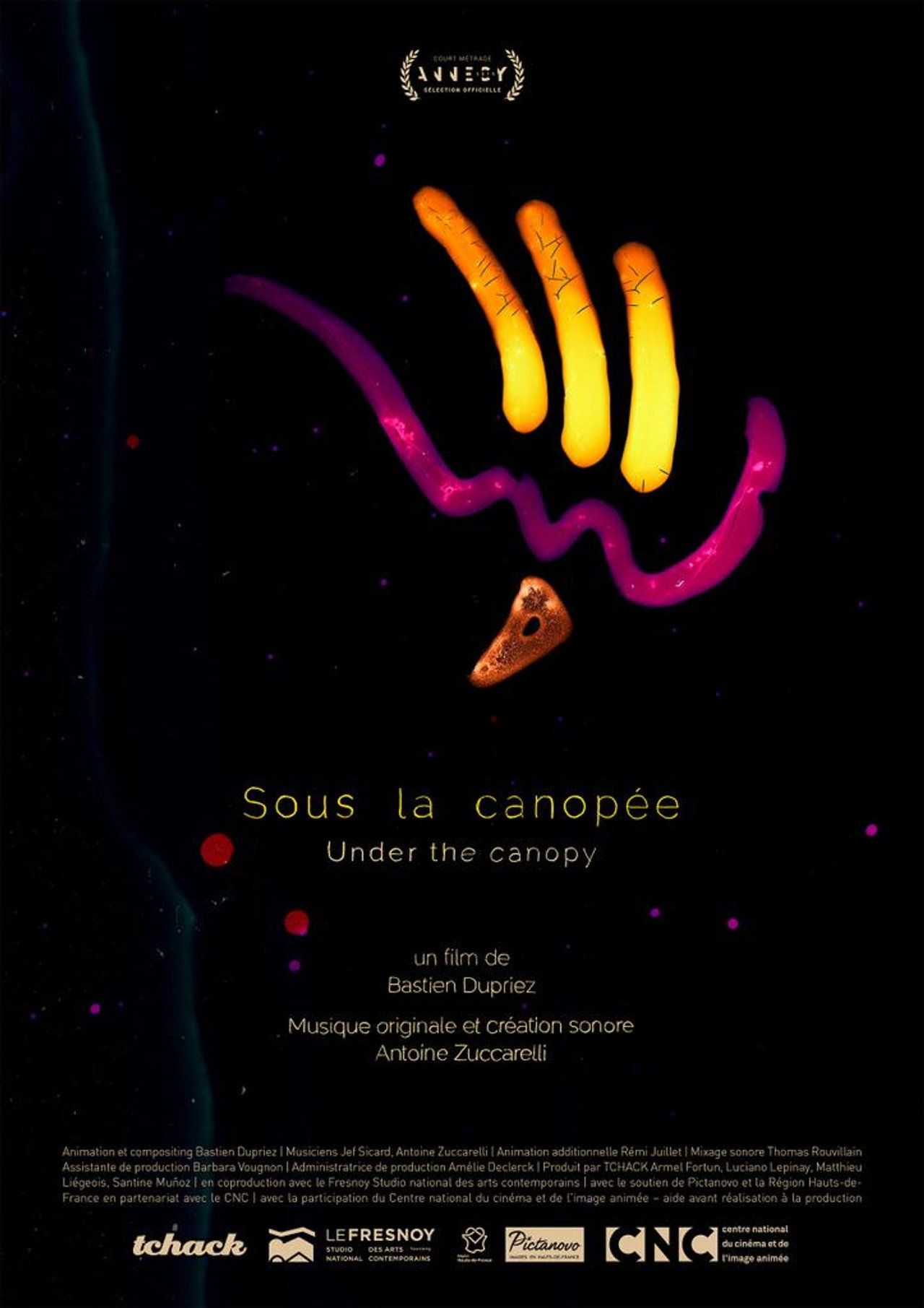 Sous la canopée filmaffisch