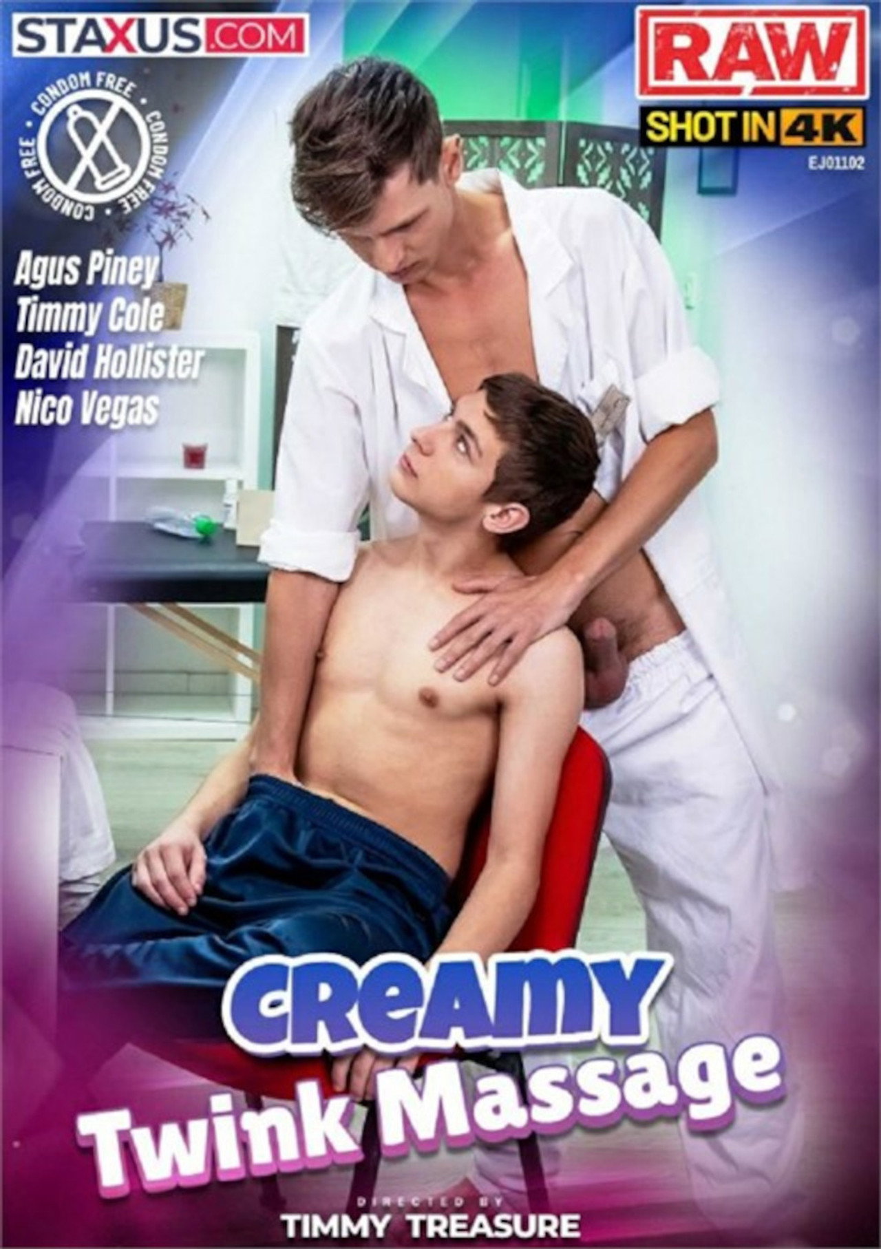 Creamy Twink Massage filmaffisch