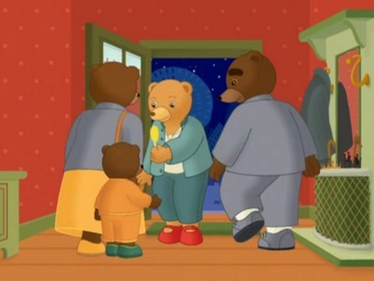 Les Aventures de Petit Ours Brun — Petit Ours Brun et la babysitter