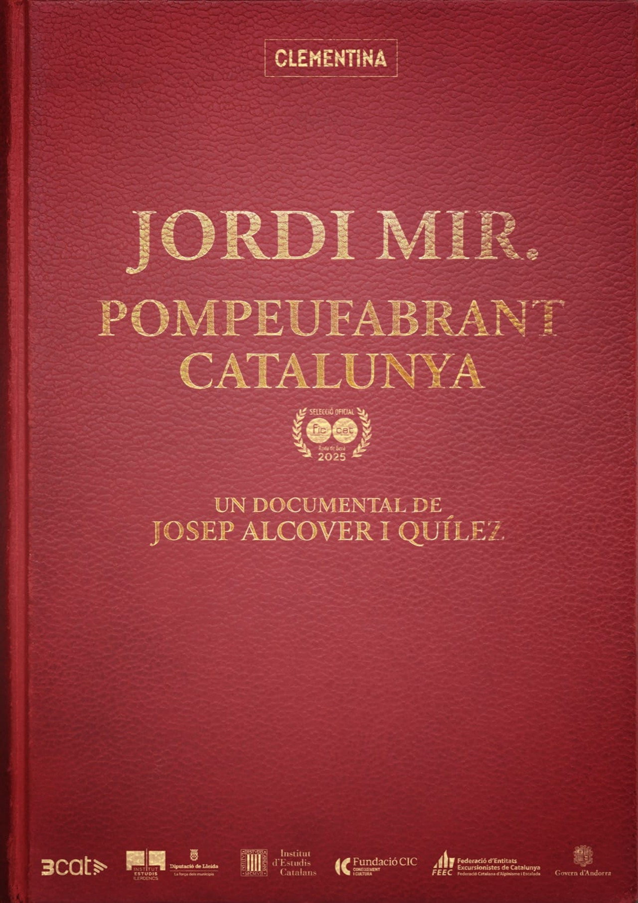 Jordi Mir. Pompeufabrant Catalunya filmaffisch