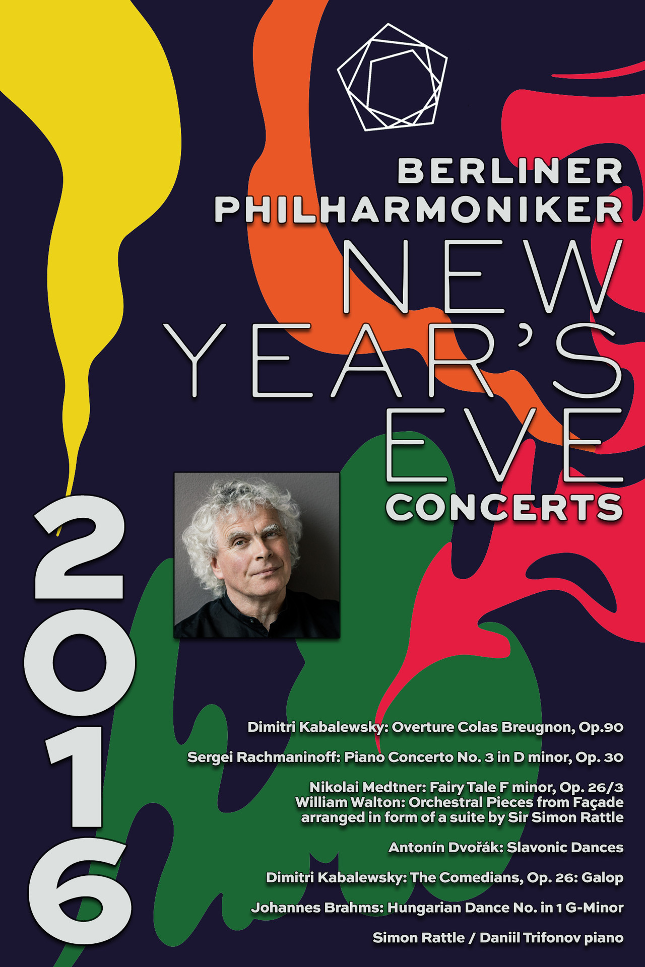 The Berliner Philharmoniker’s New Year’s Eve Concert: 2016 filmaffisch