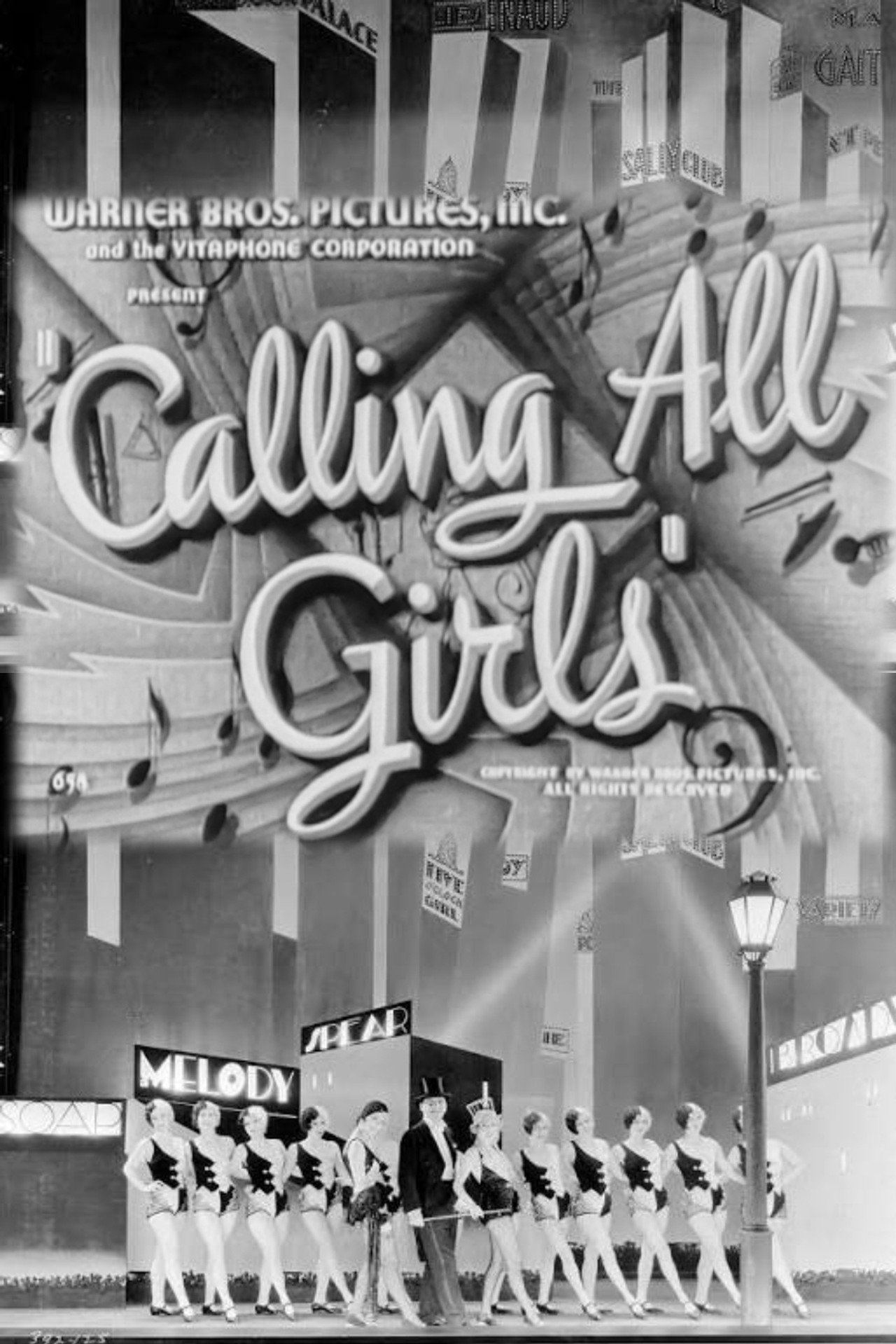 Calling All Girls poster