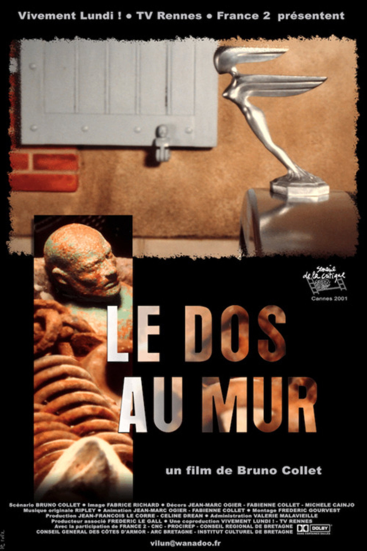 Le dos au mur Backdrop