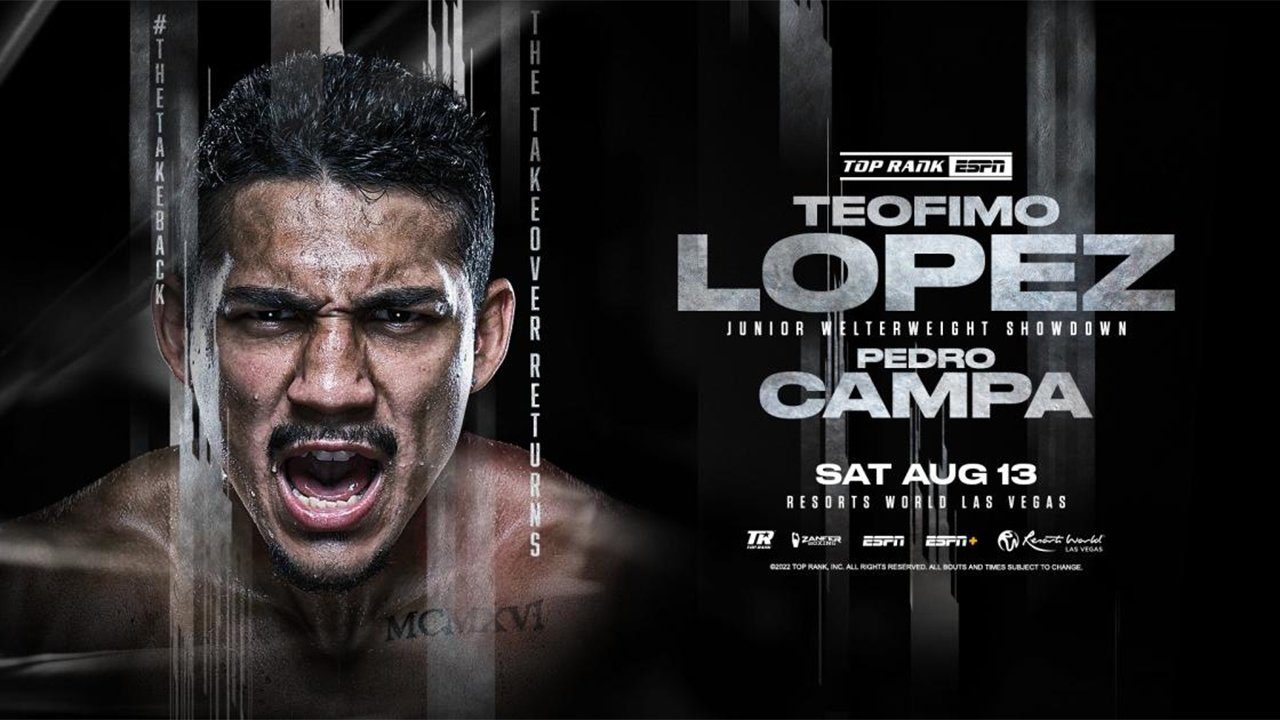 Teofimo Lopez vs Pedro Campa