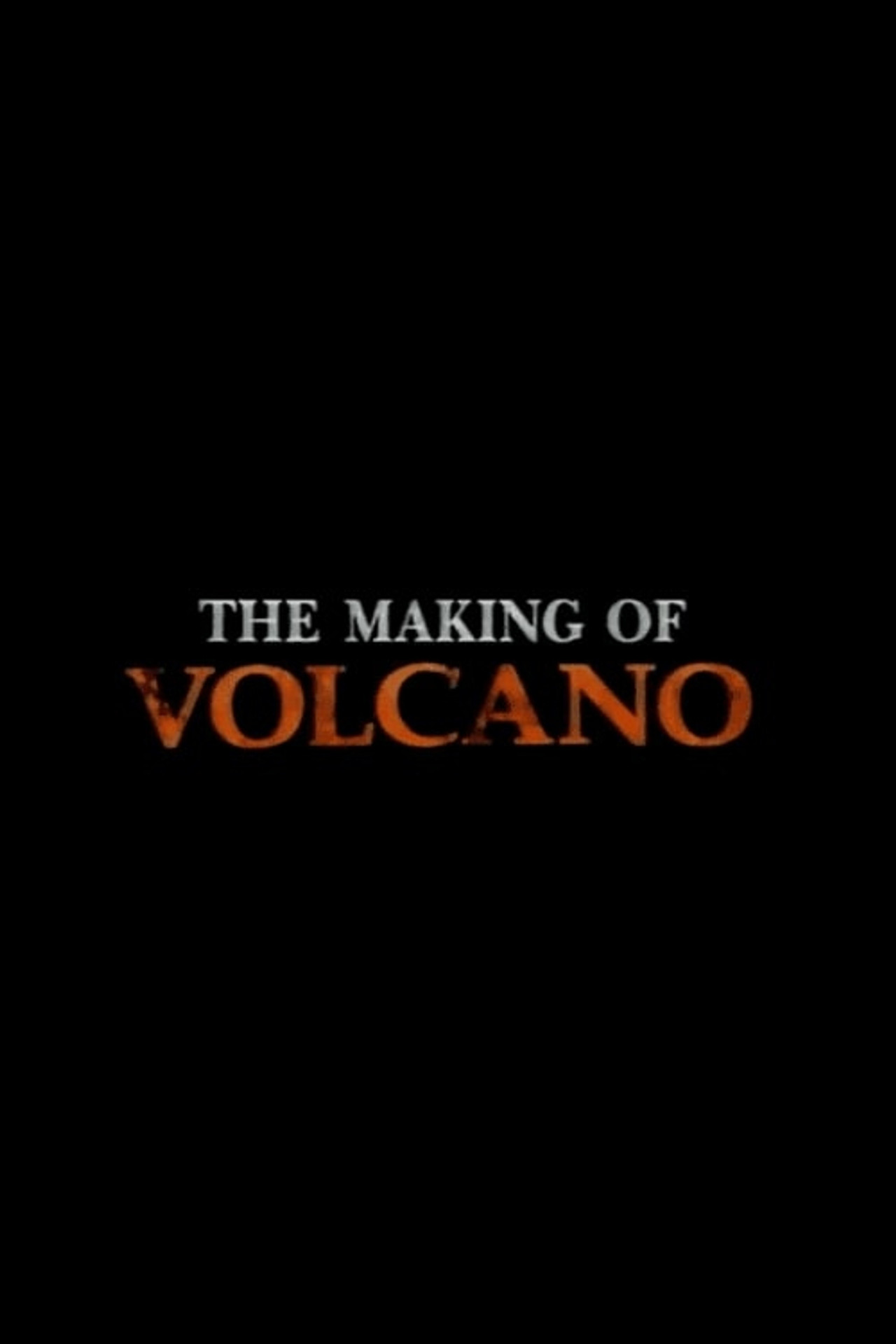 The Making of Volcano Backdrop