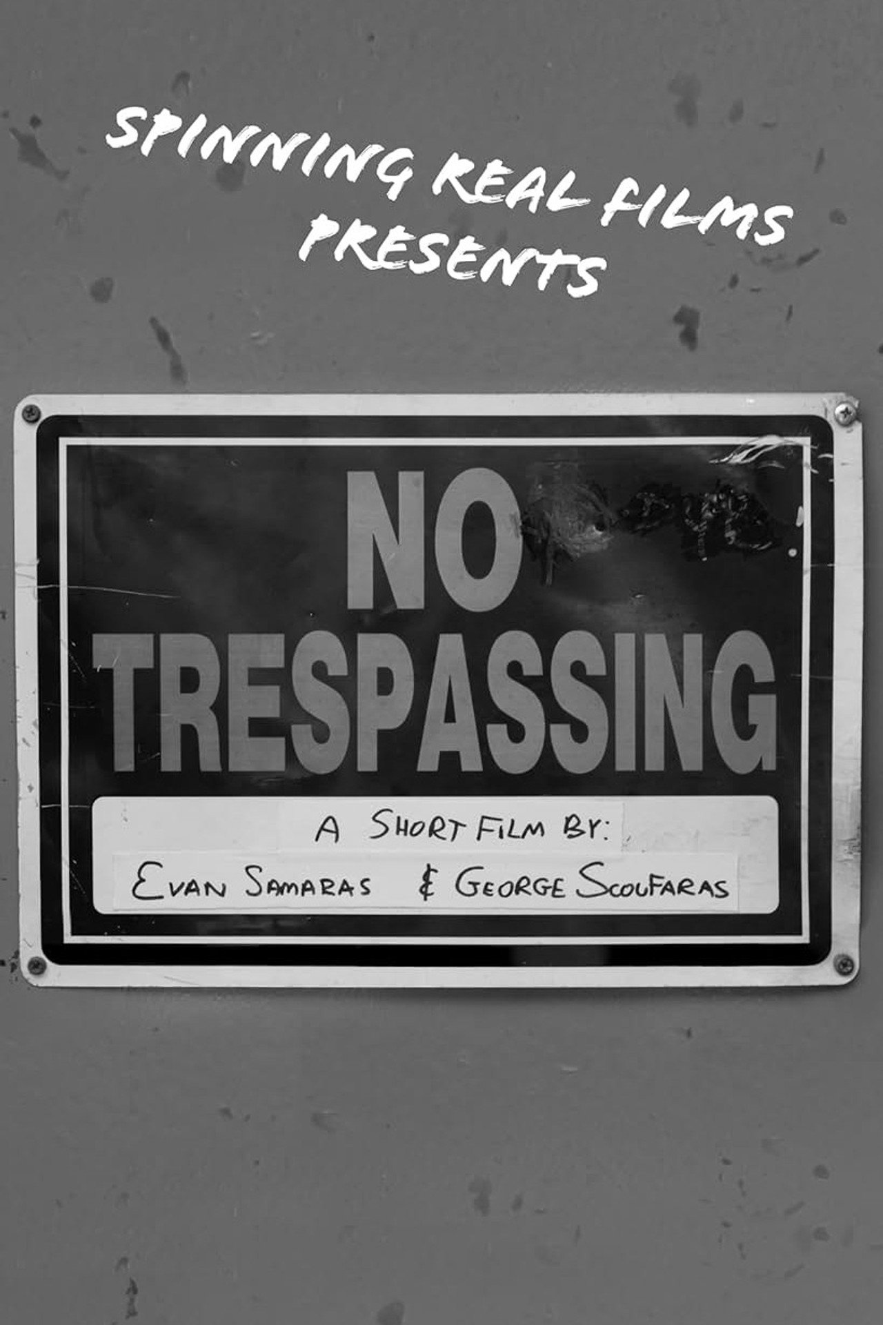 No Trespassing Backdrop