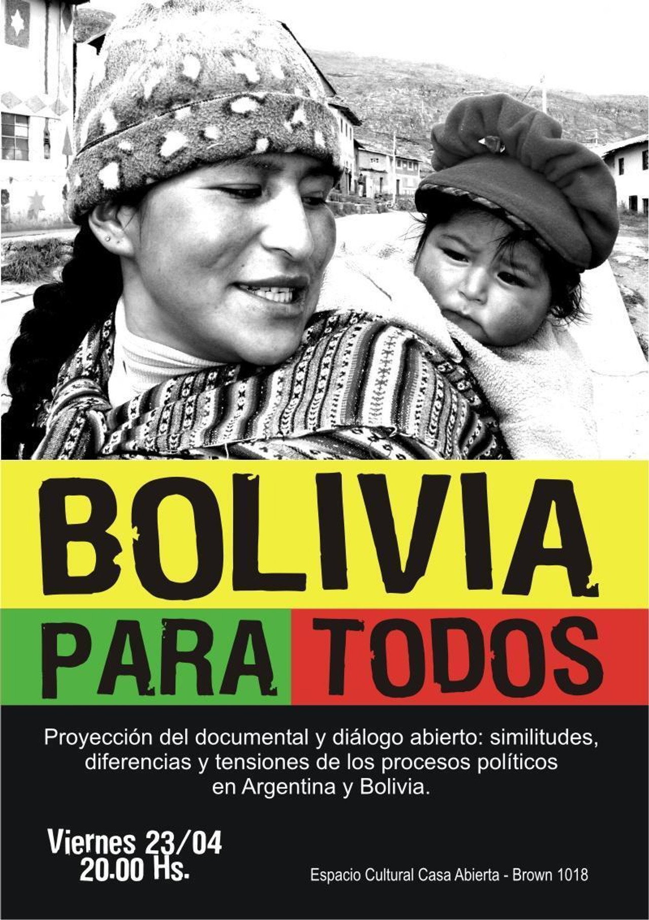 Bolivia para todos filmaffisch