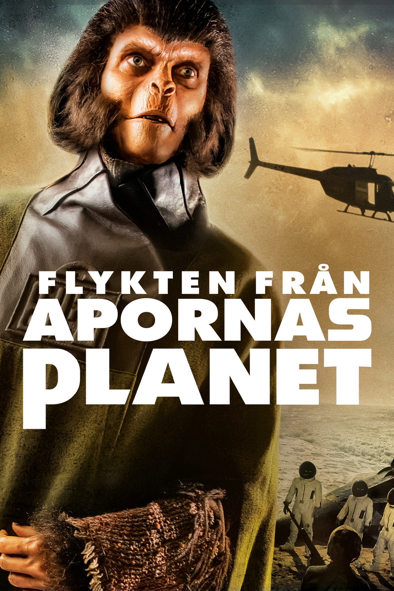 Flykten från apornas planet filmaffisch