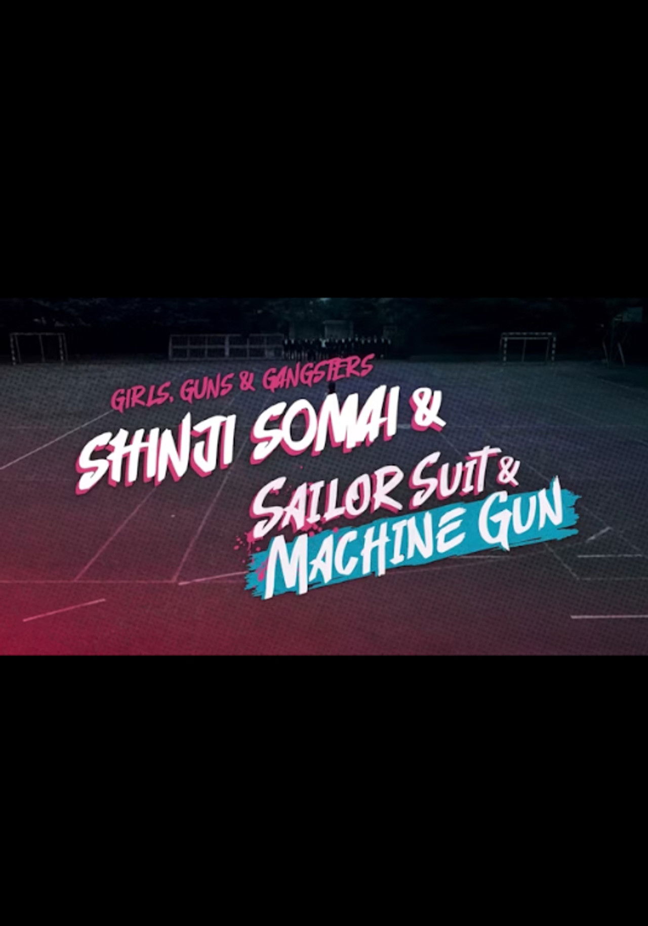 Girls, Guns and Gangsters: Shinji Somai & Sailor Suit & Machine Gun Backdrop