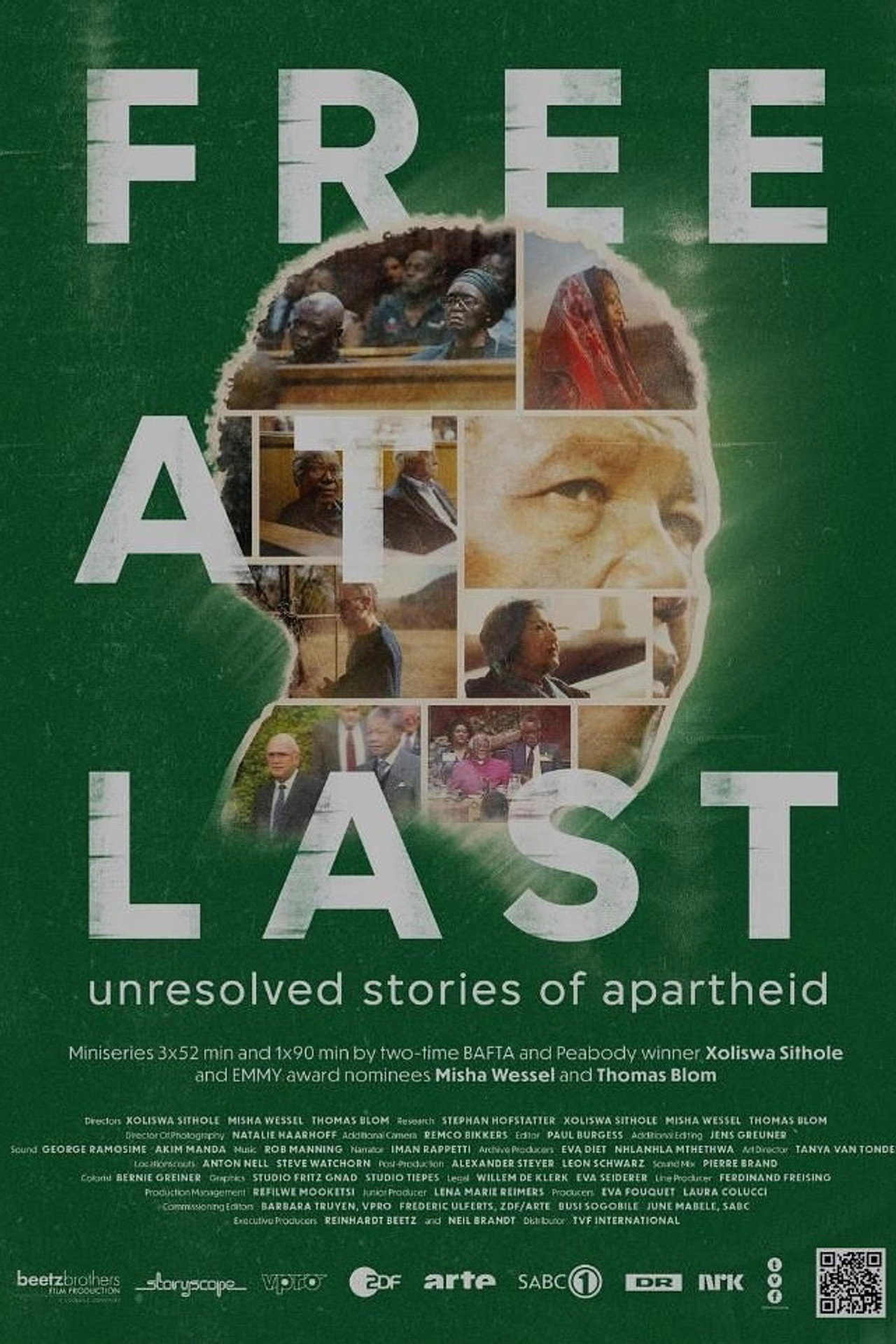 Free at Last. Unresolved Stories of Apartheid affisch