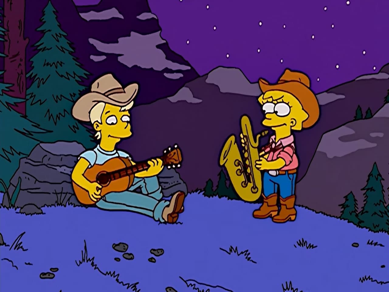 The Simpsons - Season 14 Episode 18 : Dude, Where's My Ranch?