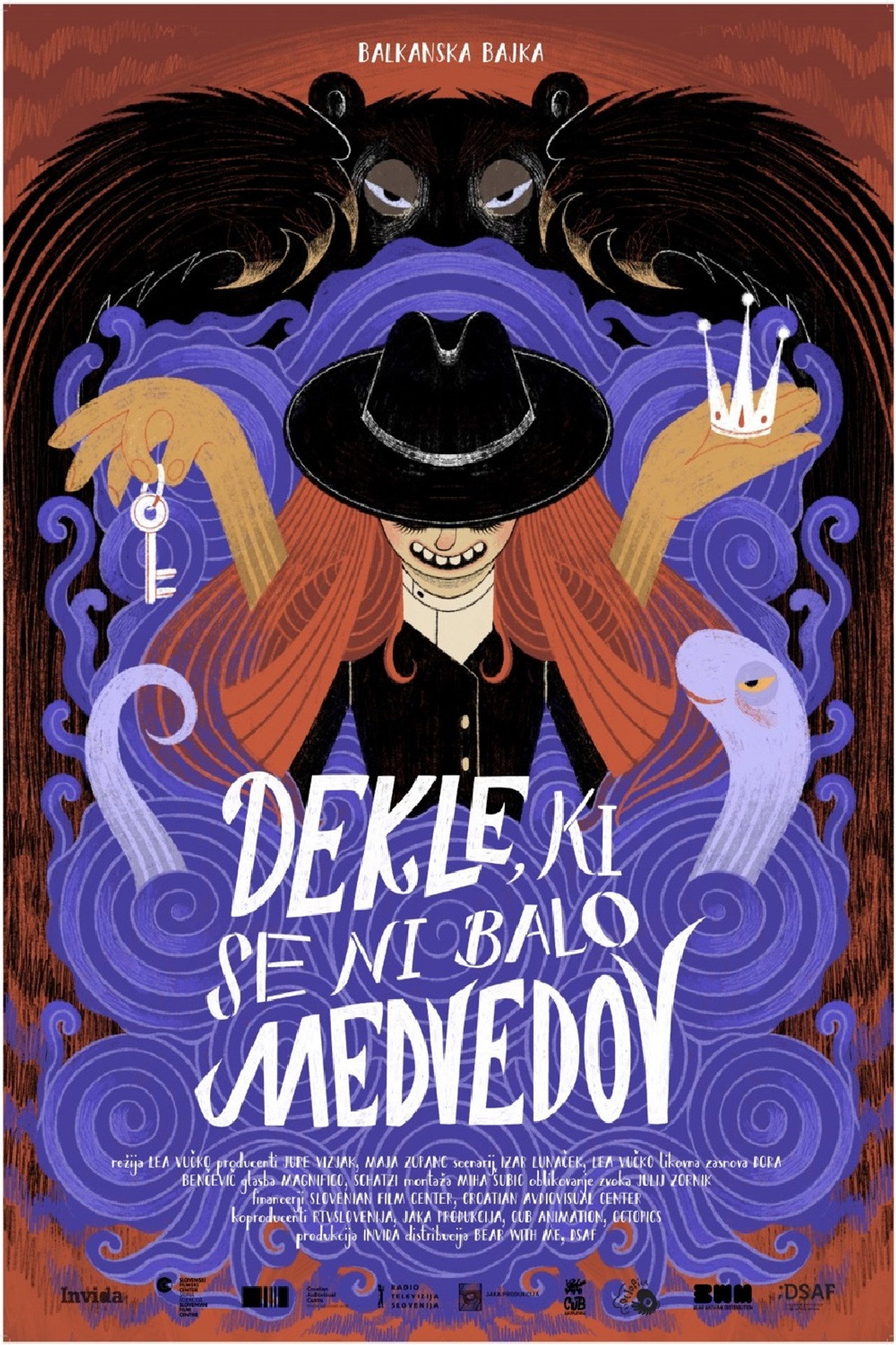 Dekle, ki se ni balo medvedov – plakát 5