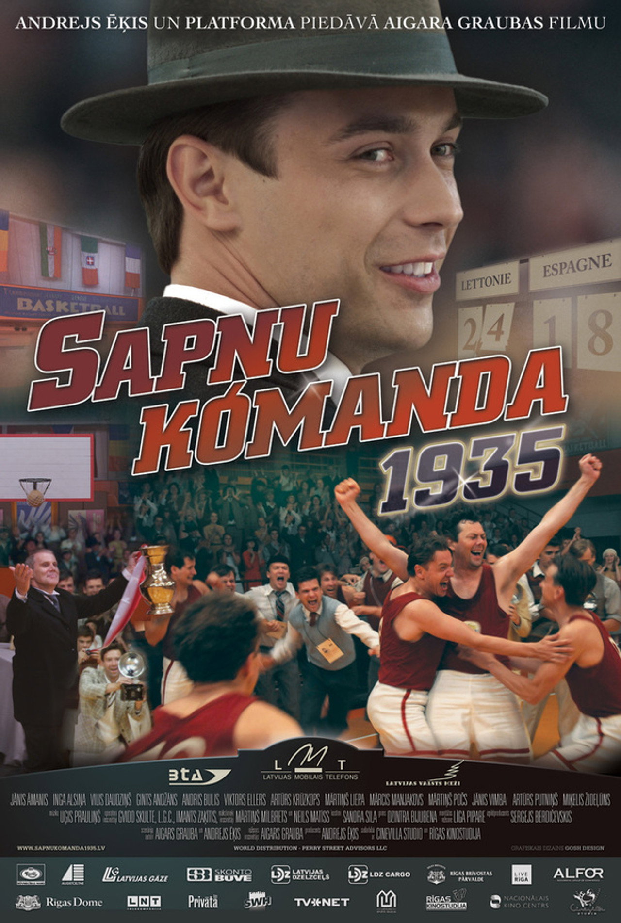 Sapņu komanda 1935 filmaffisch