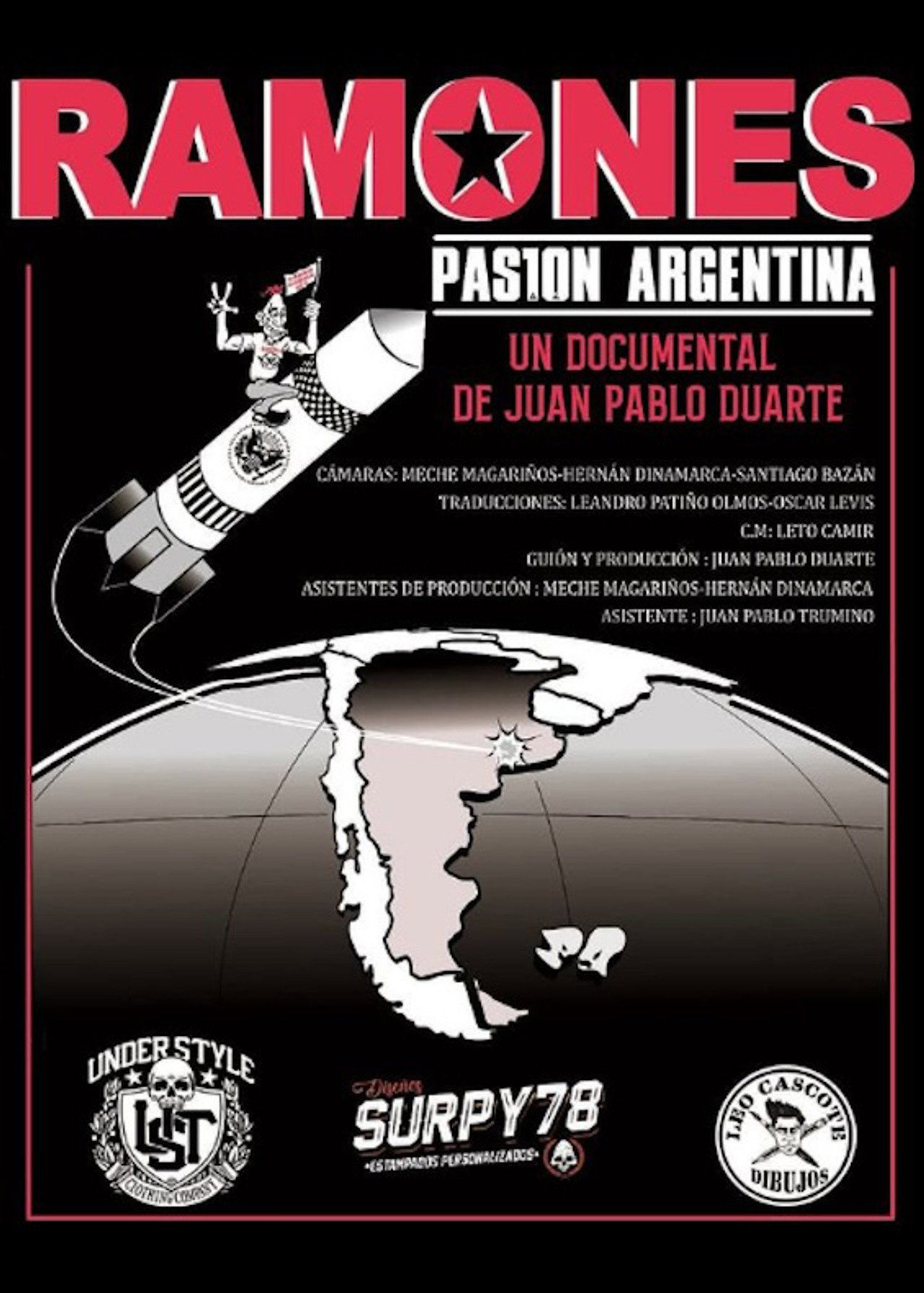 Ramones: Pasión Argentina filmaffisch