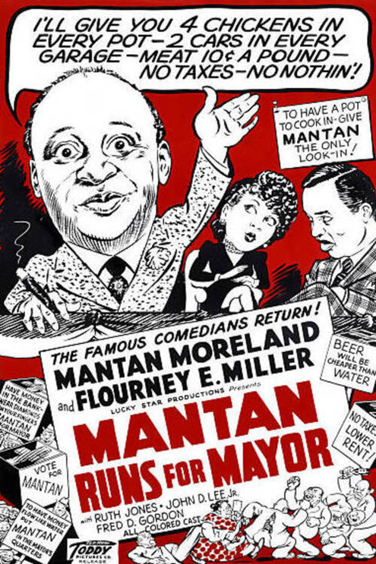 Mantan Runs for Mayor Backdrop