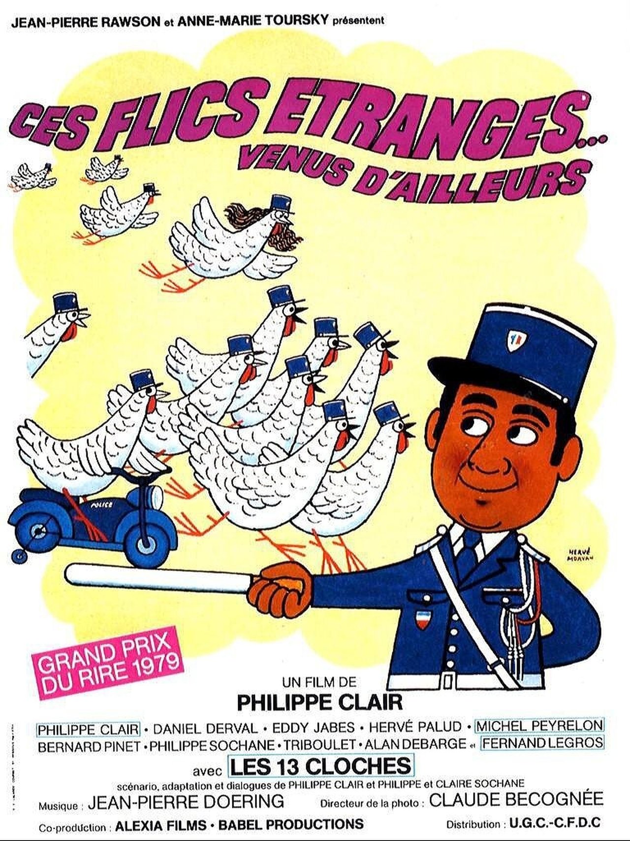 مشاهدة فيلم Ces flics étranges venus d'ailleurs مترجم بدون اعلانات - بوستر