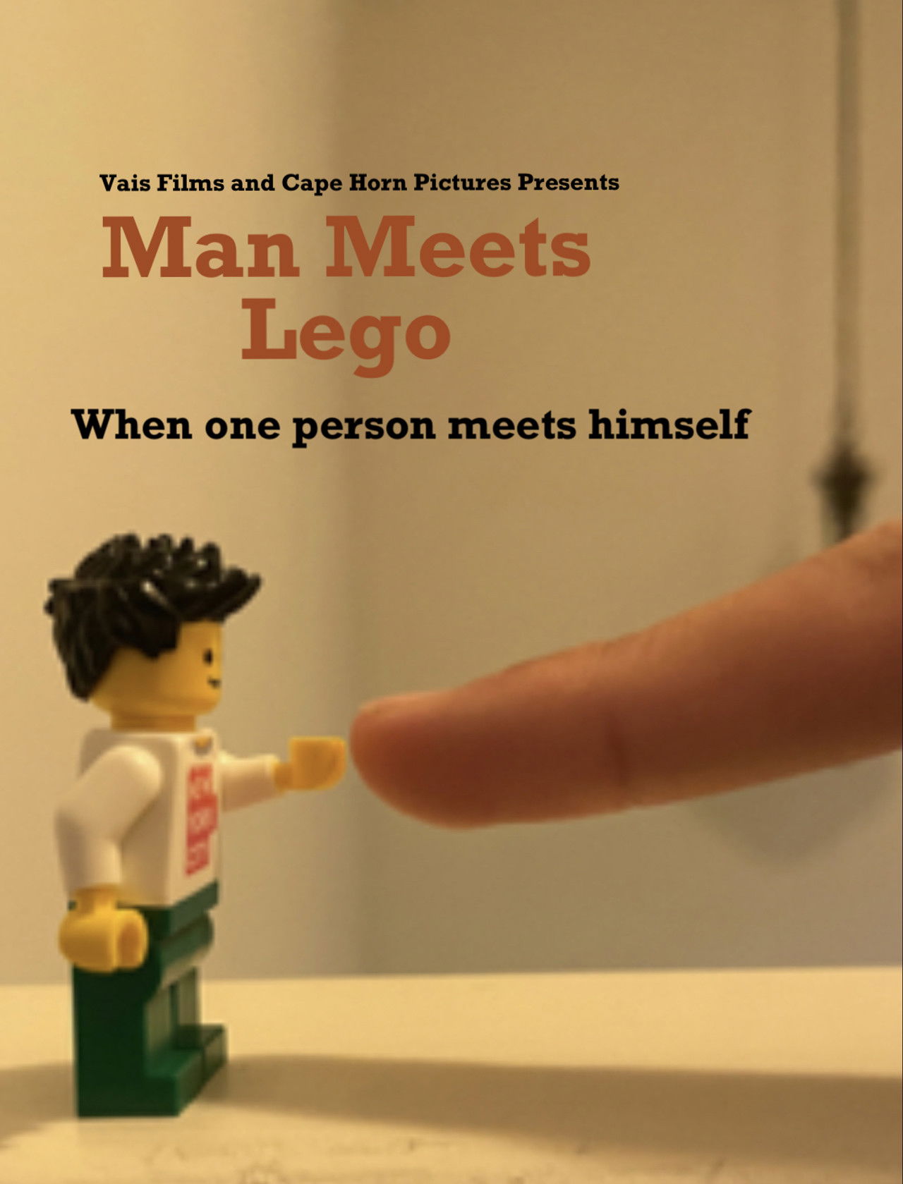Man Meets Lego Backdrop