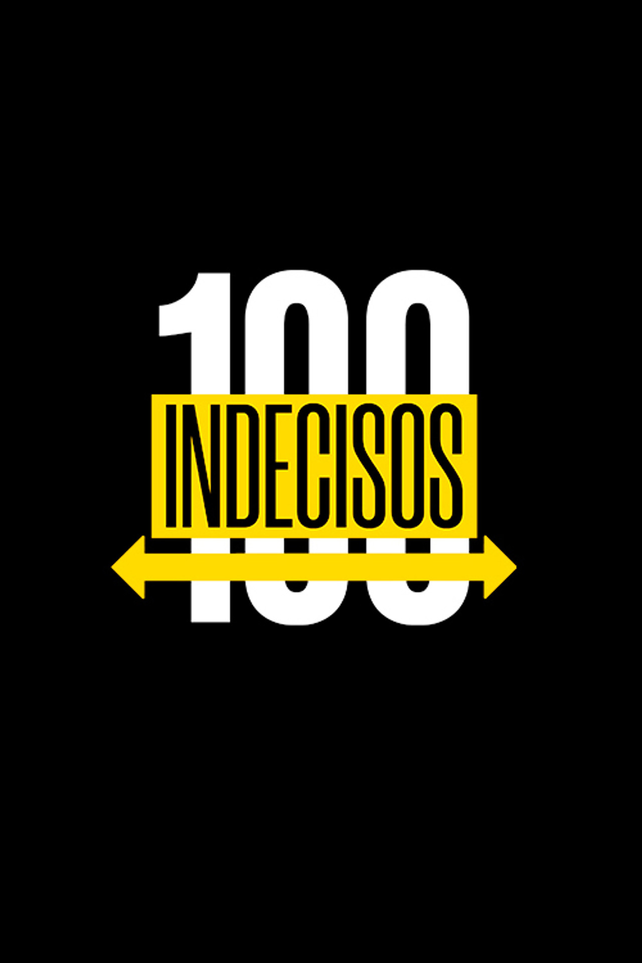 100 Indecisos affisch