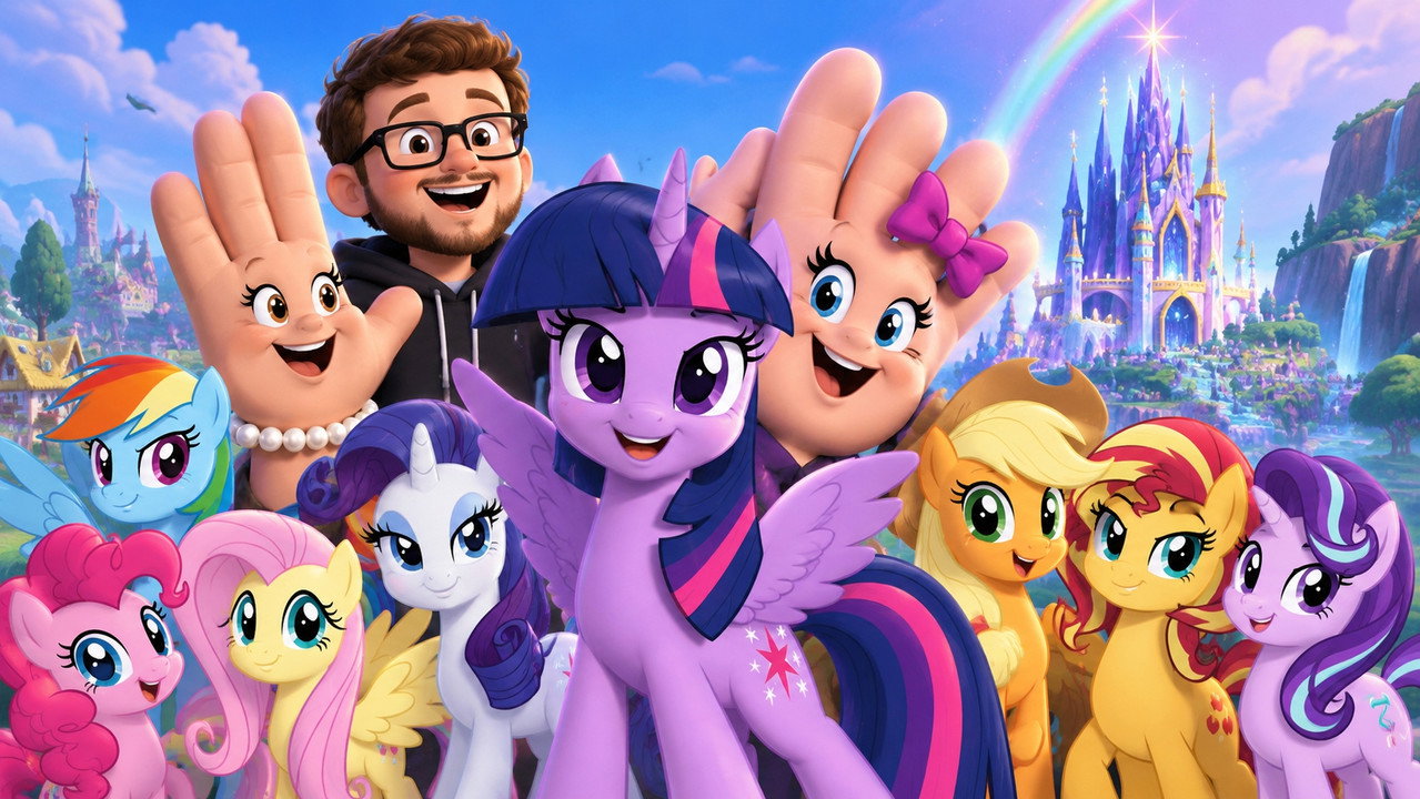 The Sister Hand and Twilight Sparkle Show