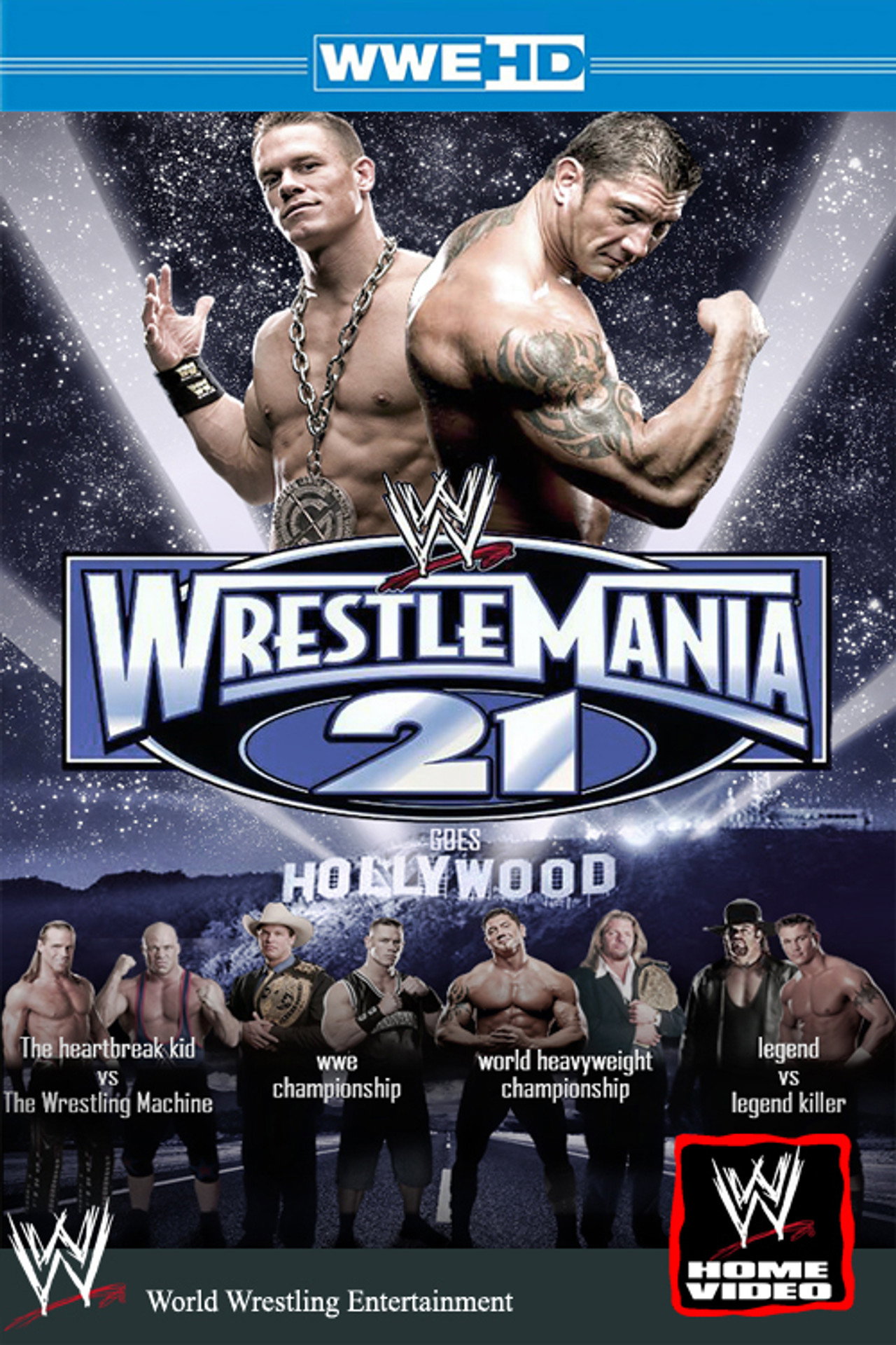 WWE WrestleMania 21 poster