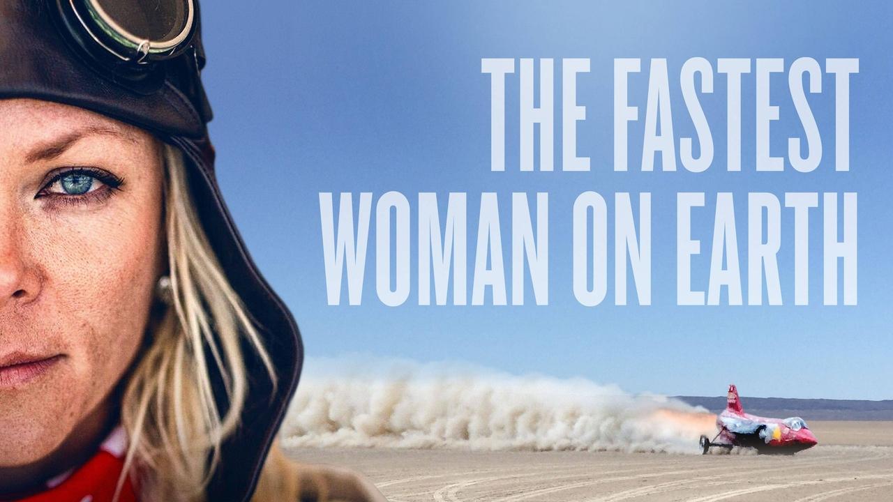 The Fastest Woman on Earth background