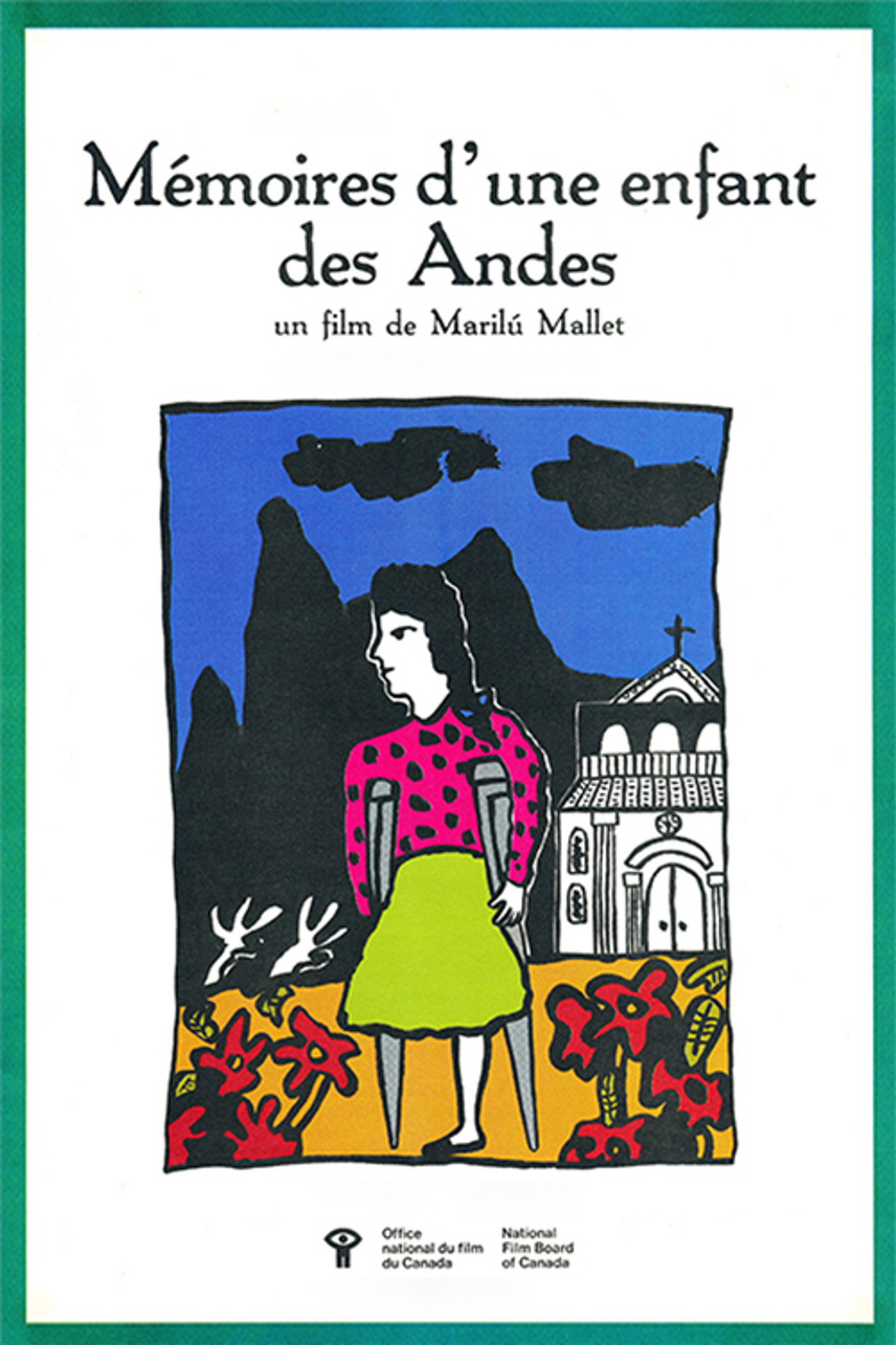 Mémoires d'une enfant des Andes filmaffisch
