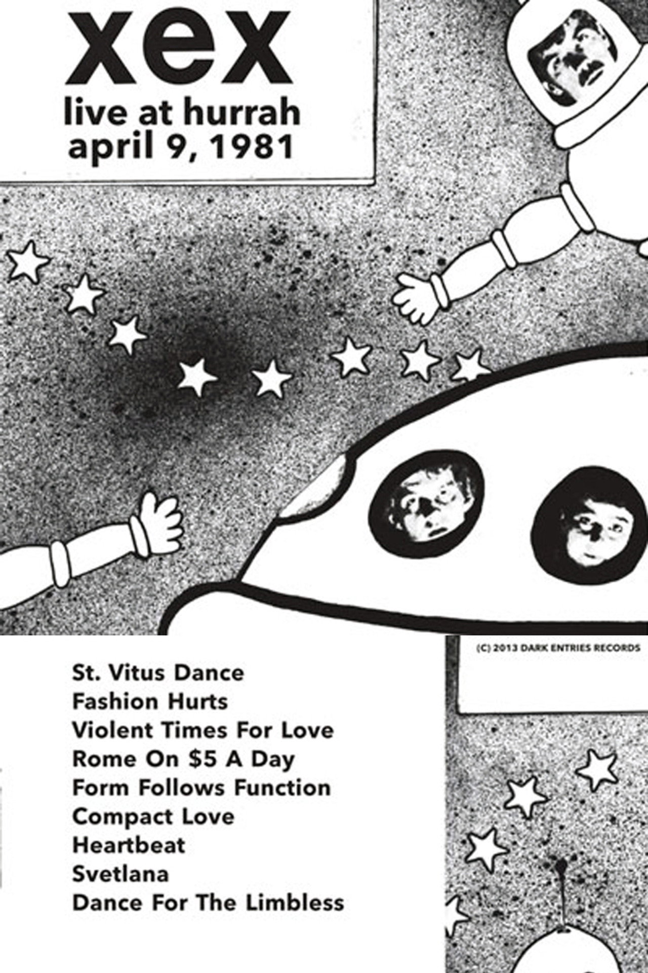 XEX: Live at Hurrah filmaffisch
