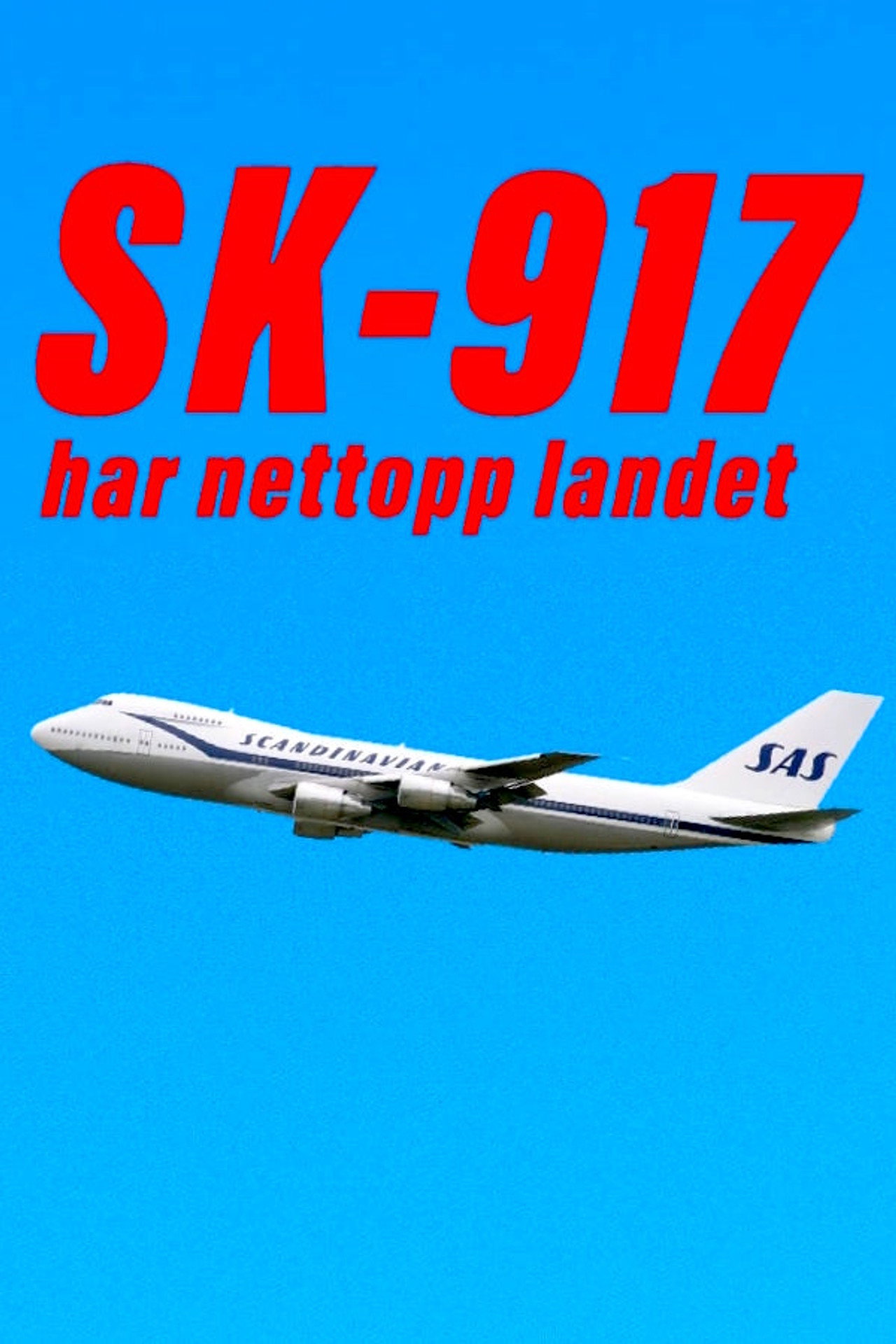 SK 917 har nettopp landet